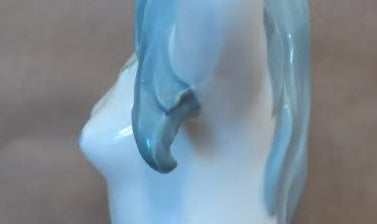Vintage Ceramic Mermaid Planter