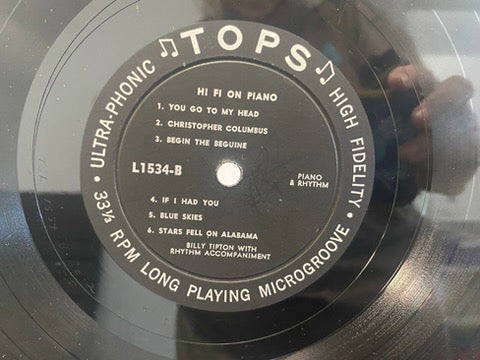 Billy Tipton transgender vinyl lp