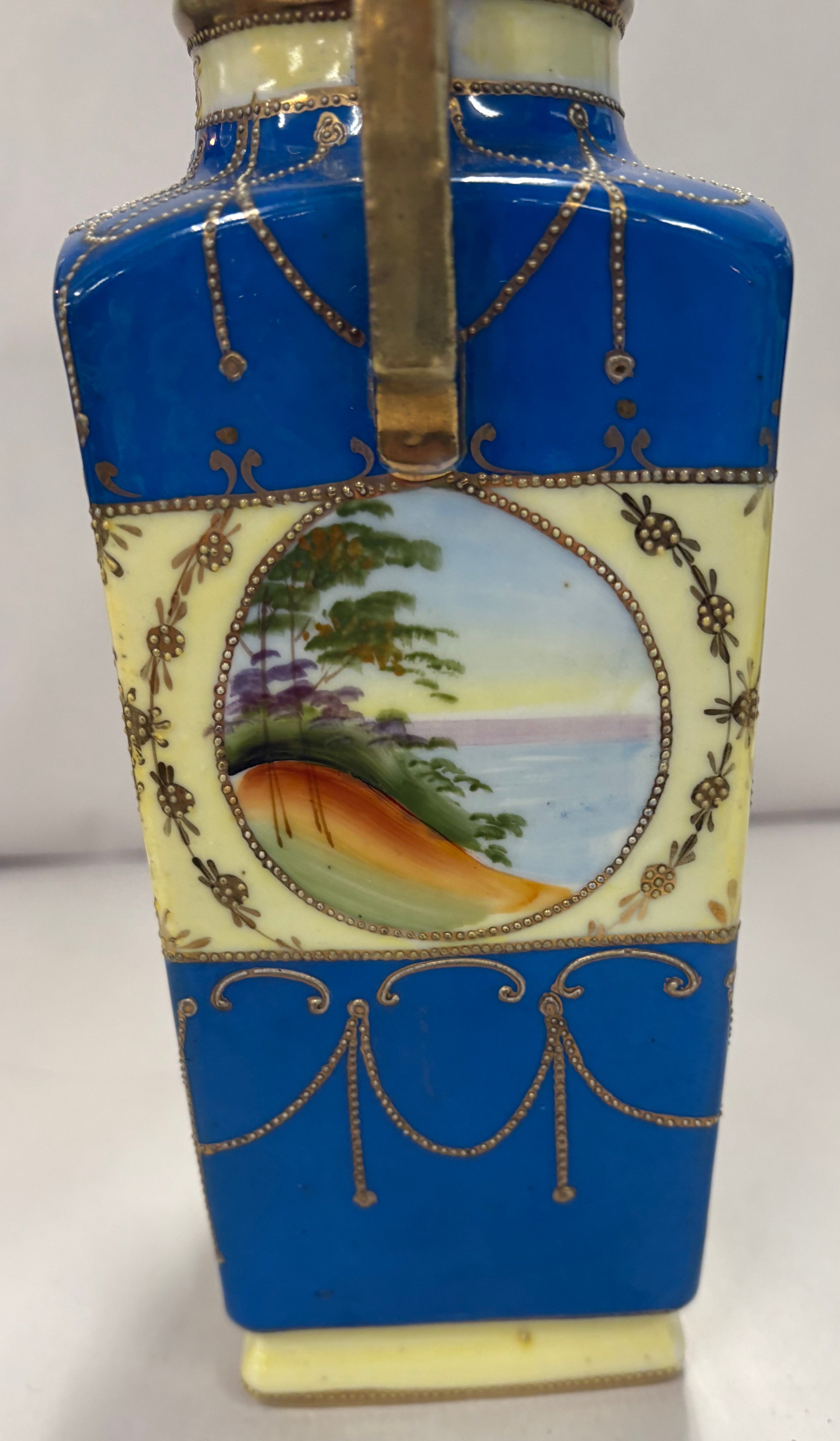 Hand Painted Nippon Vase
