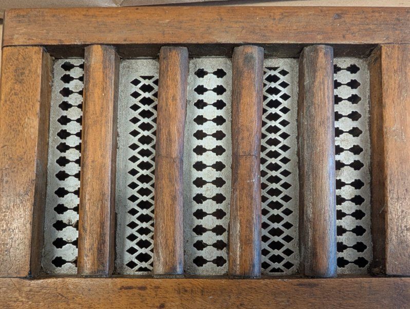 Antique primitive Foot Bed Warmer