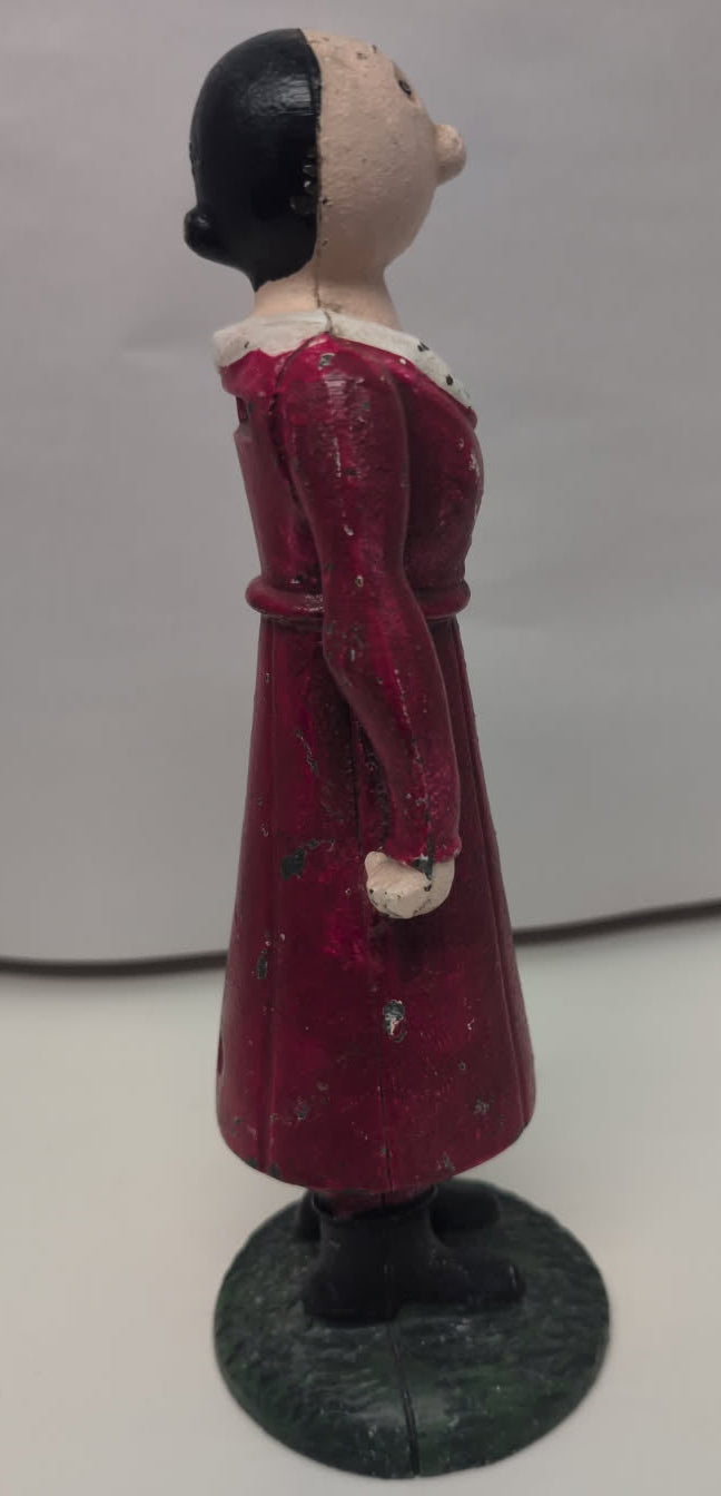 Olive Oyl heavy metal statue bank