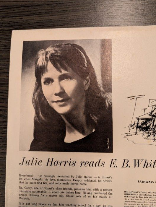 Julie Harris Stuart Little vinyl lp
