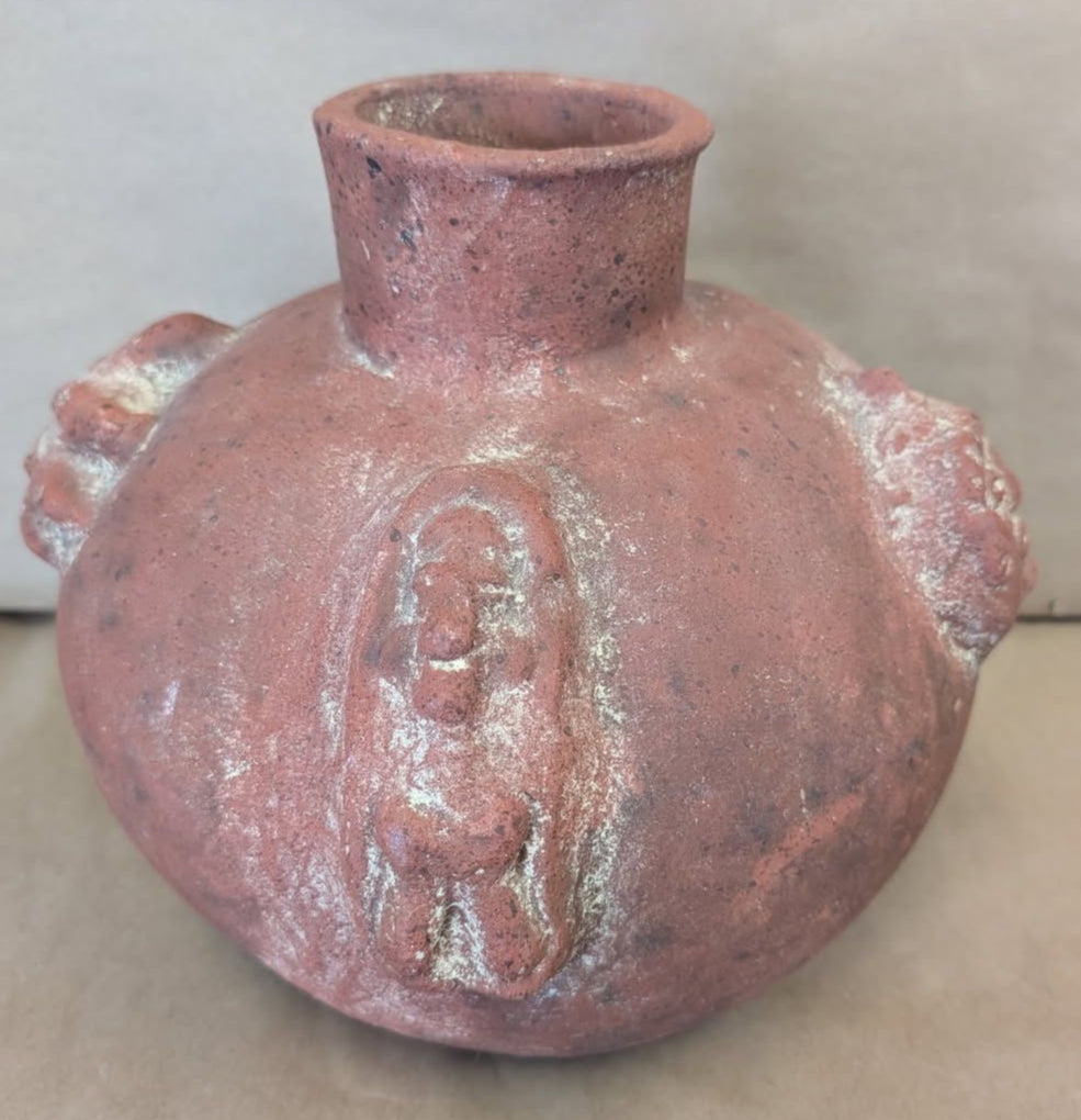 Old Mexican Terracotta Pot Jug