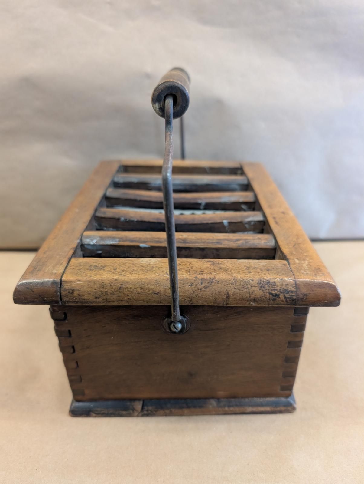 Antique primitive Foot Bed Warmer
