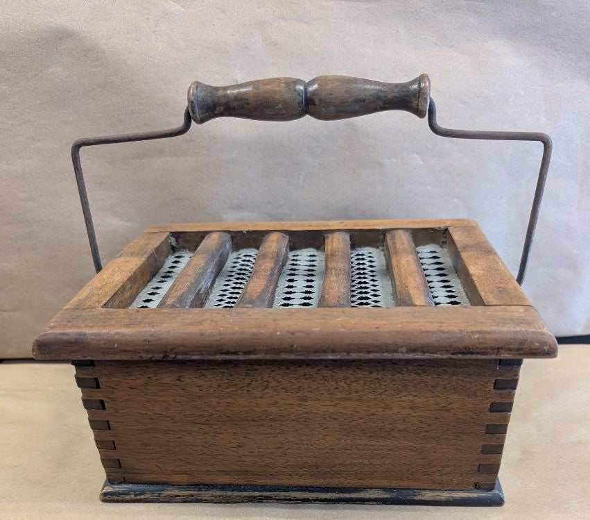 Antique primitive Foot Bed Warmer