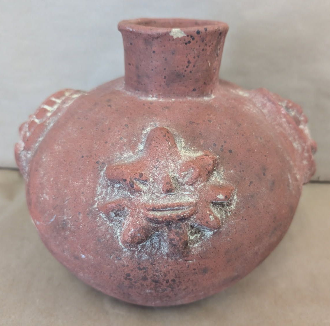 Old Mexican Terracotta Pot Jug