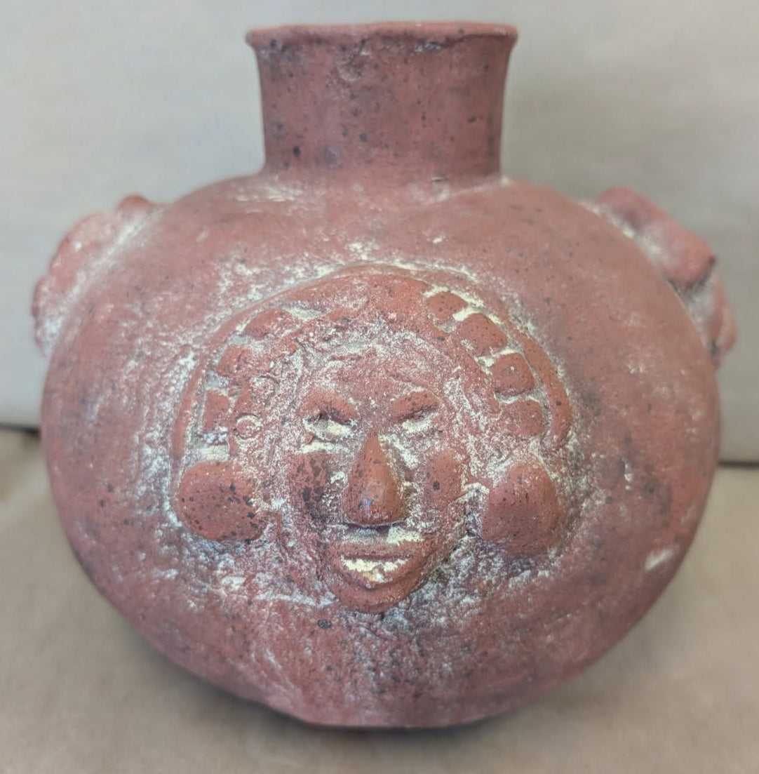 Old Mexican Terracotta Pot Jug