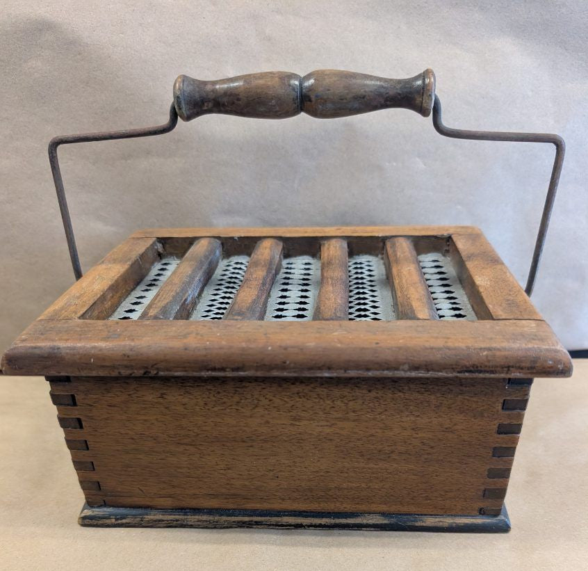 Antique primitive Foot Bed Warmer