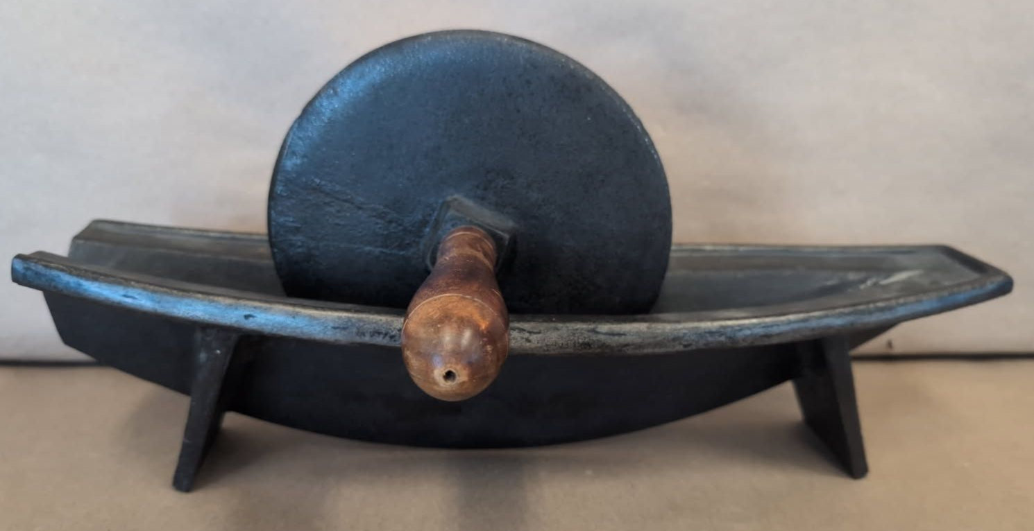 Antique Primitive Herb Crusher from Maine Estate