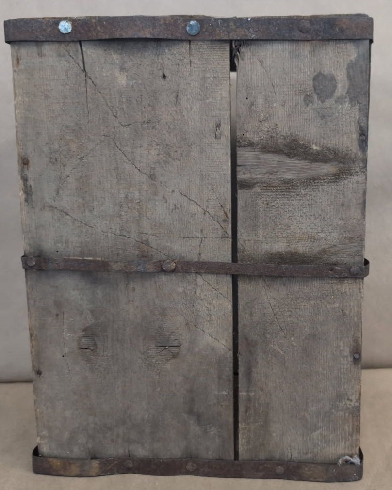 Antique Wood Geisha Tuna Box