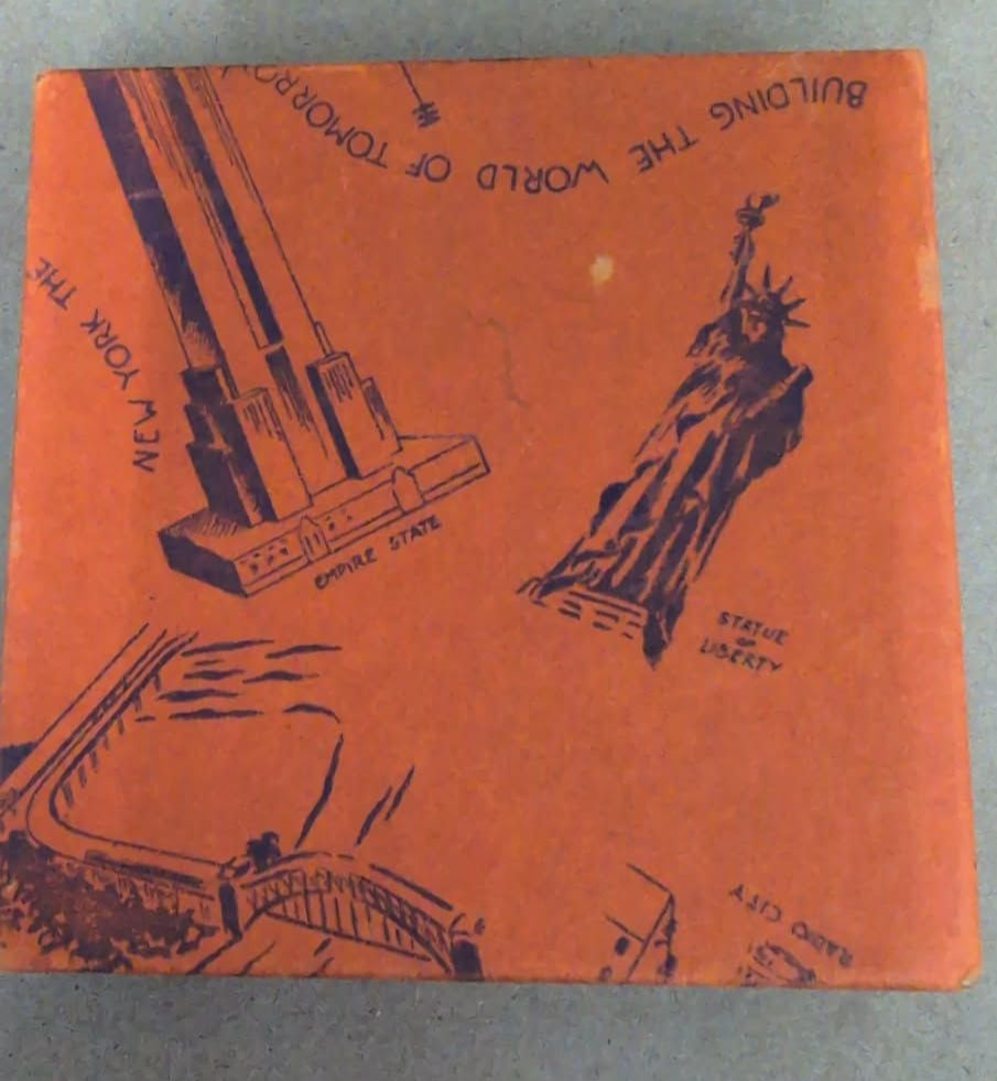 World's Fair 1939-1940 Trinket Tray