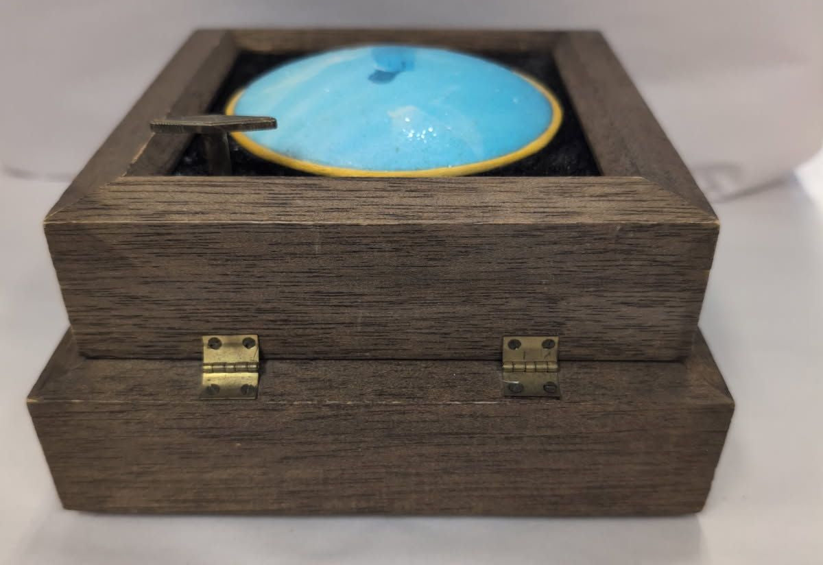 Vintage Amazing Grace Jesus Christ Music Jewelry Box