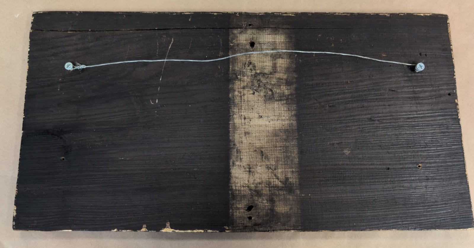 Antique Wood Painted Sign "For Sale Geo. Bush Harwich Port"