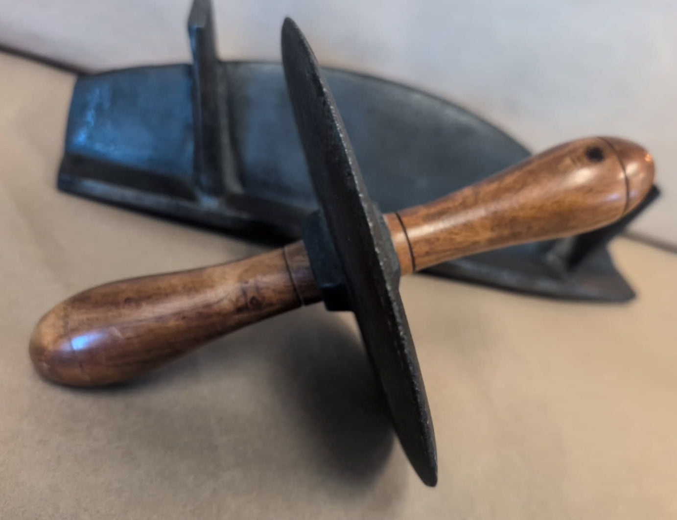 Antique Primitive Herb Crusher from Maine Estate