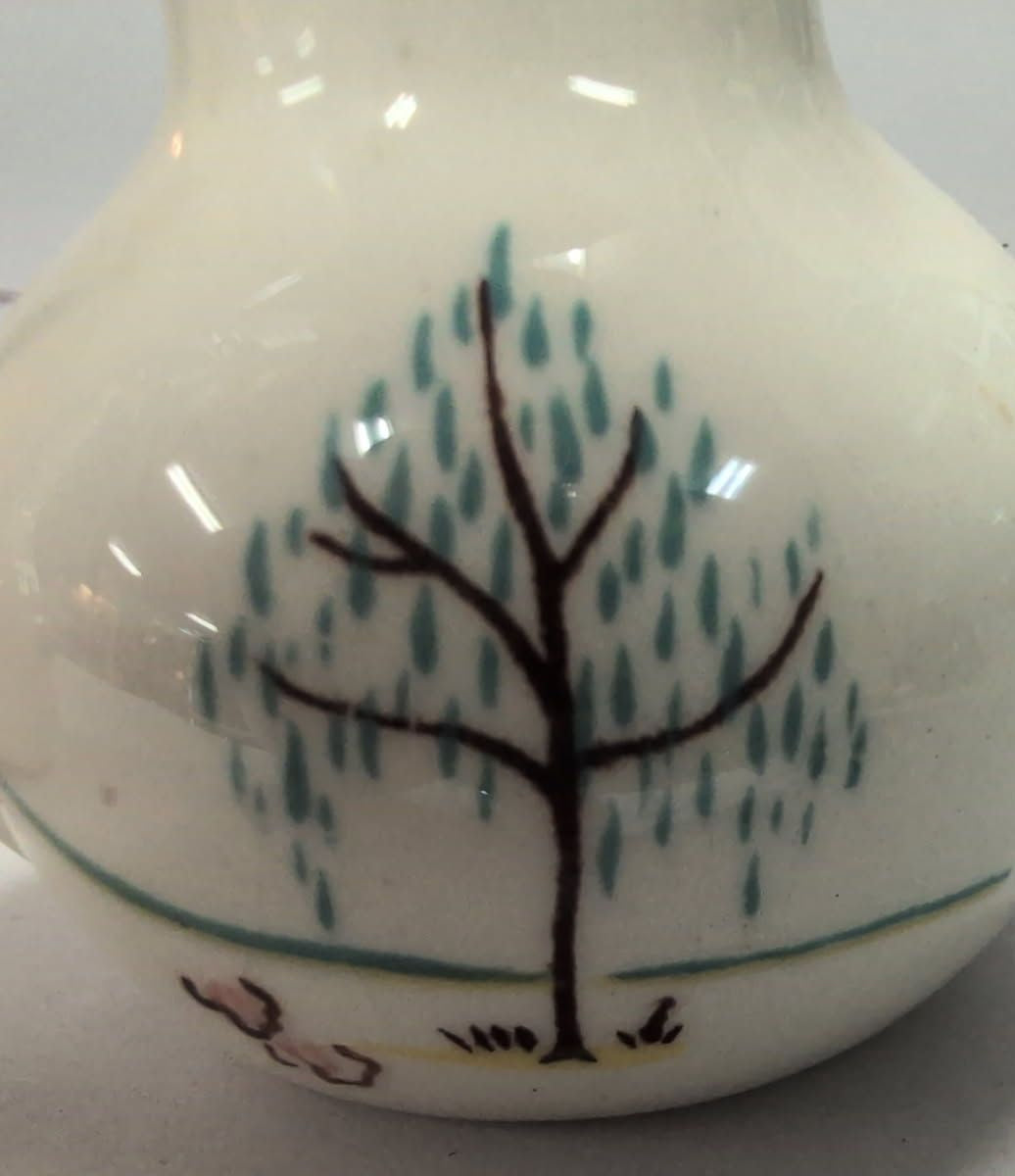 Ceramic mid-century aqua salt & pepper