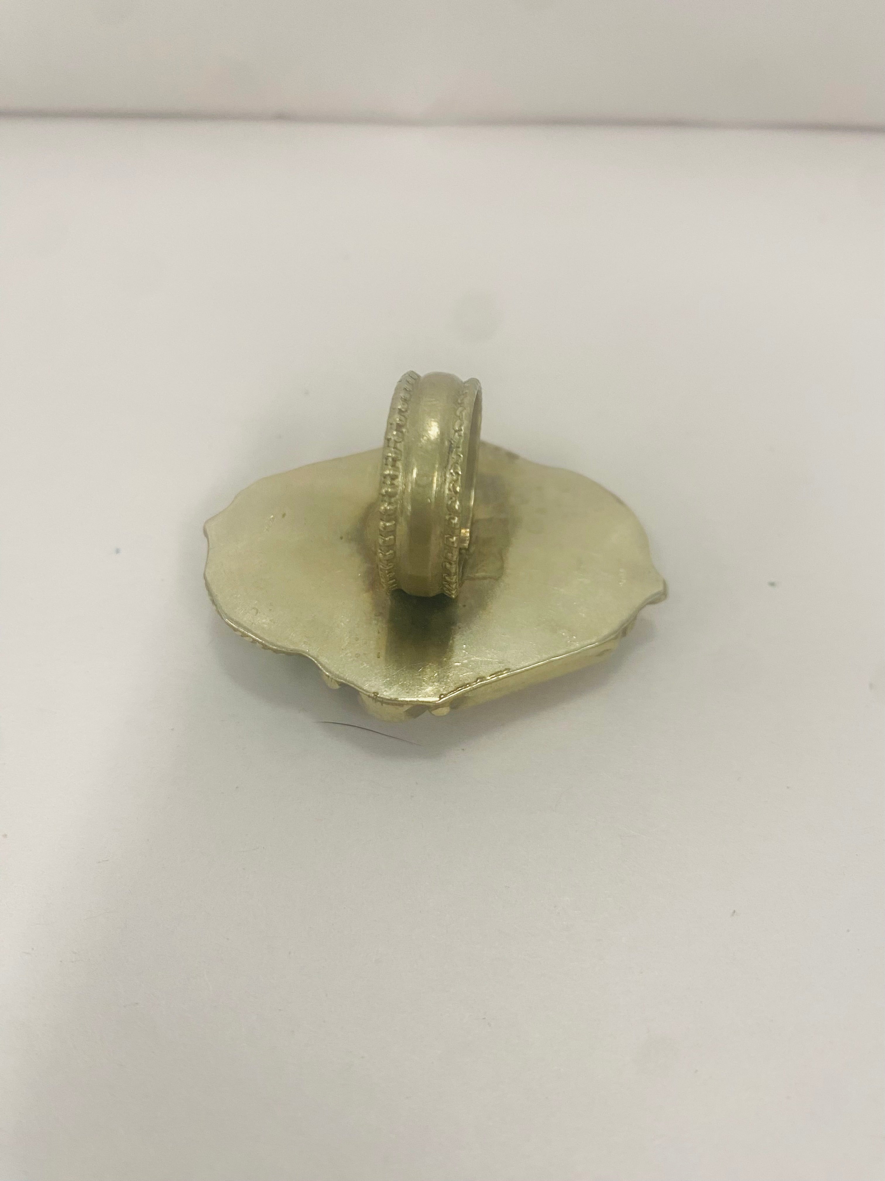 sterling silver,  turquoise, coral, lapis vintage ring, vintage jewelry