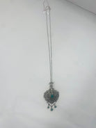 vintage jewelry, sterling silver, green onyx, austro-hungarian, 19th century