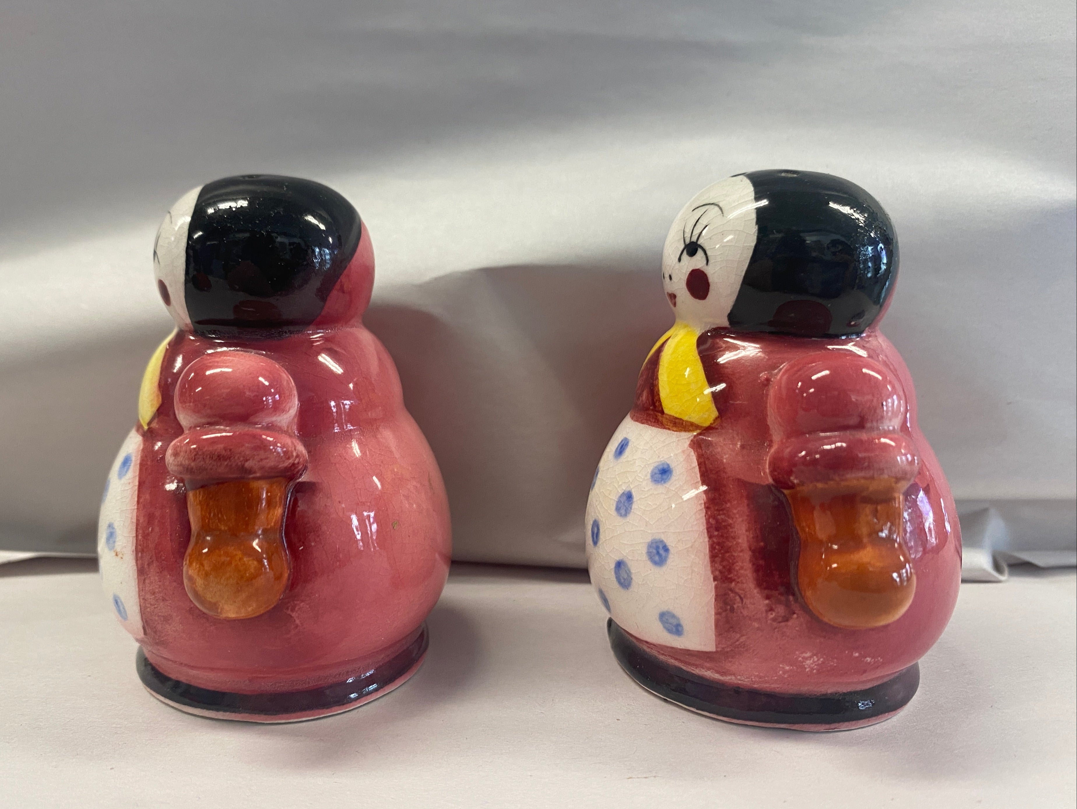 salt & pepper, vintage, grandmother