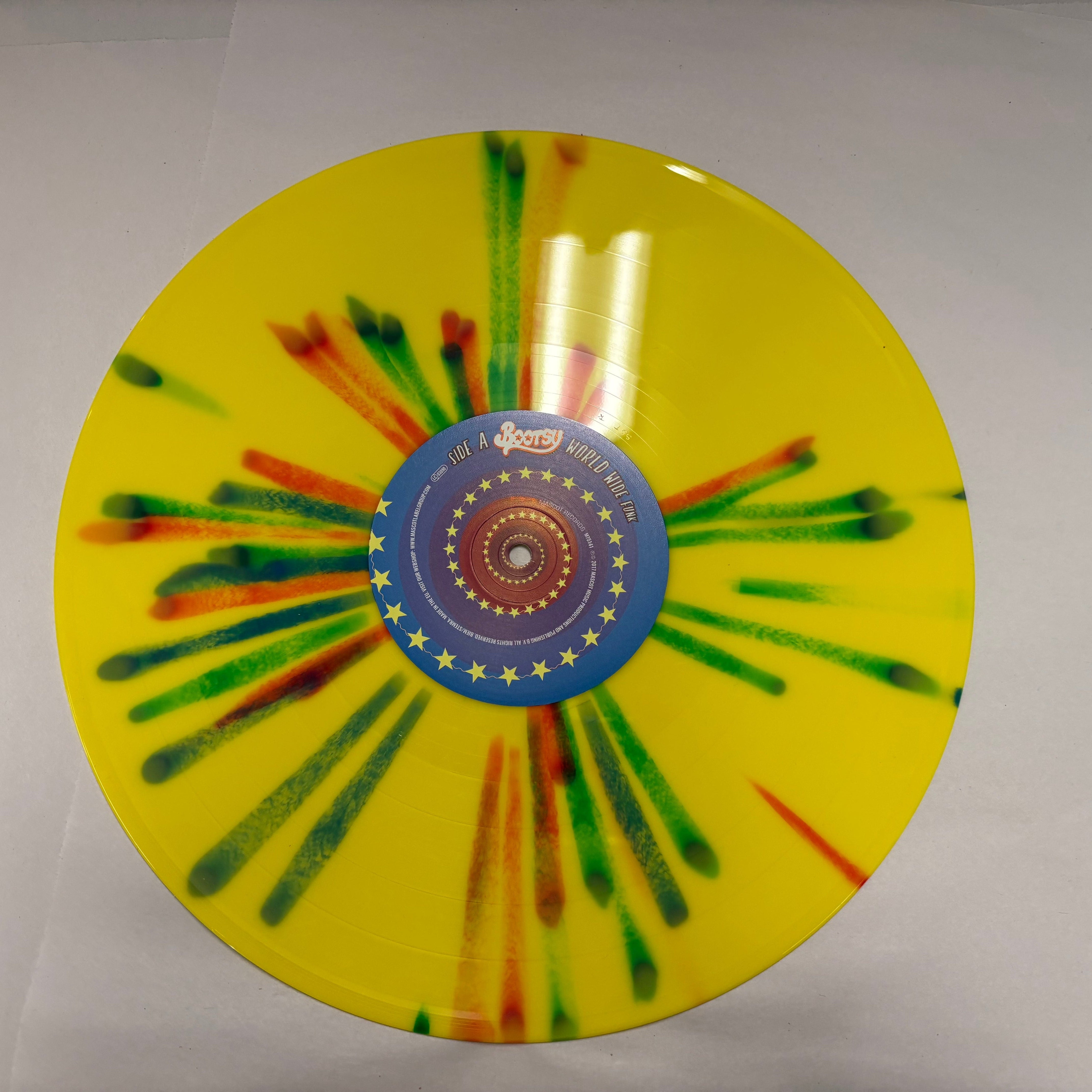 Bootsy Collins autographed vinyl lp