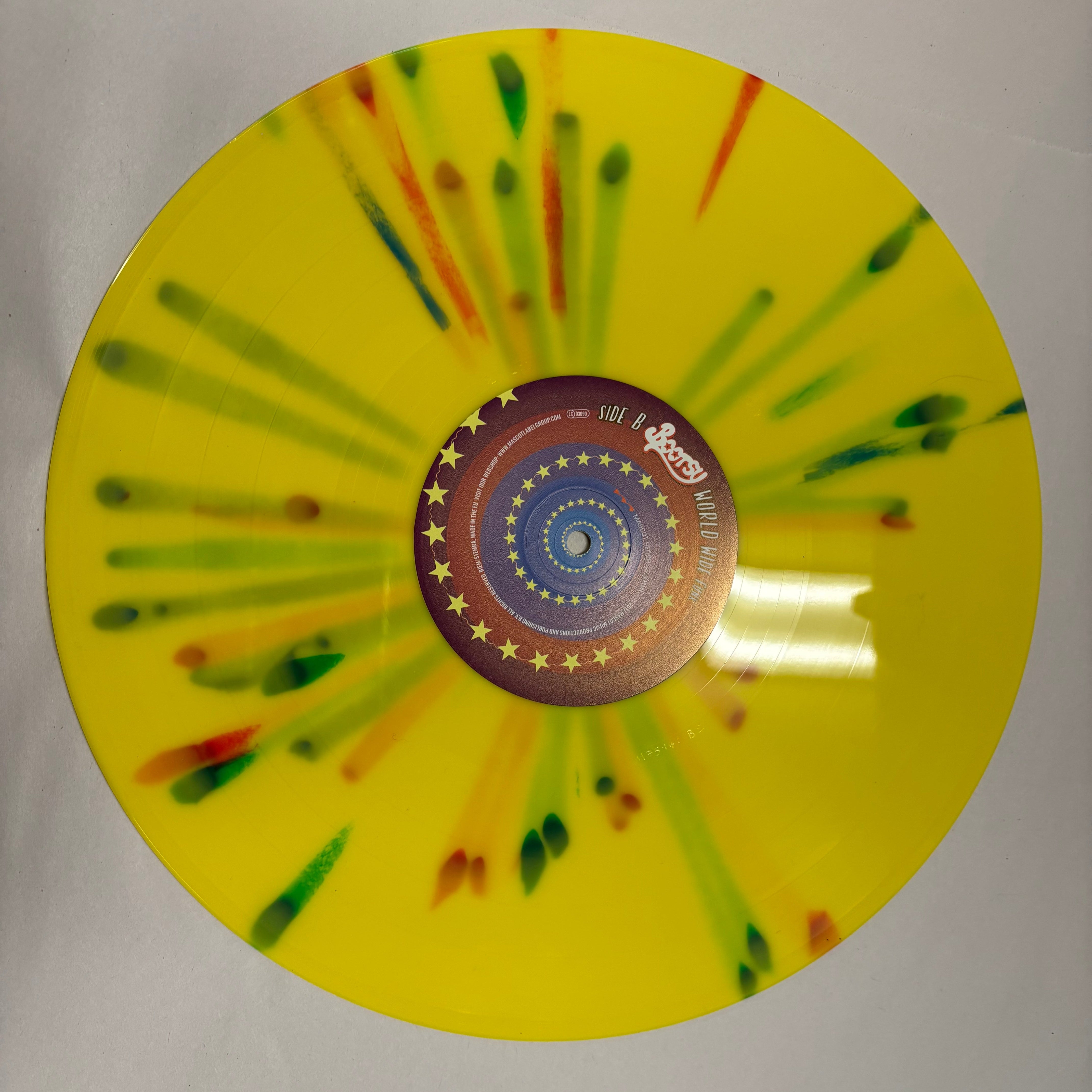 Bootsy Collins autographed vinyl lp