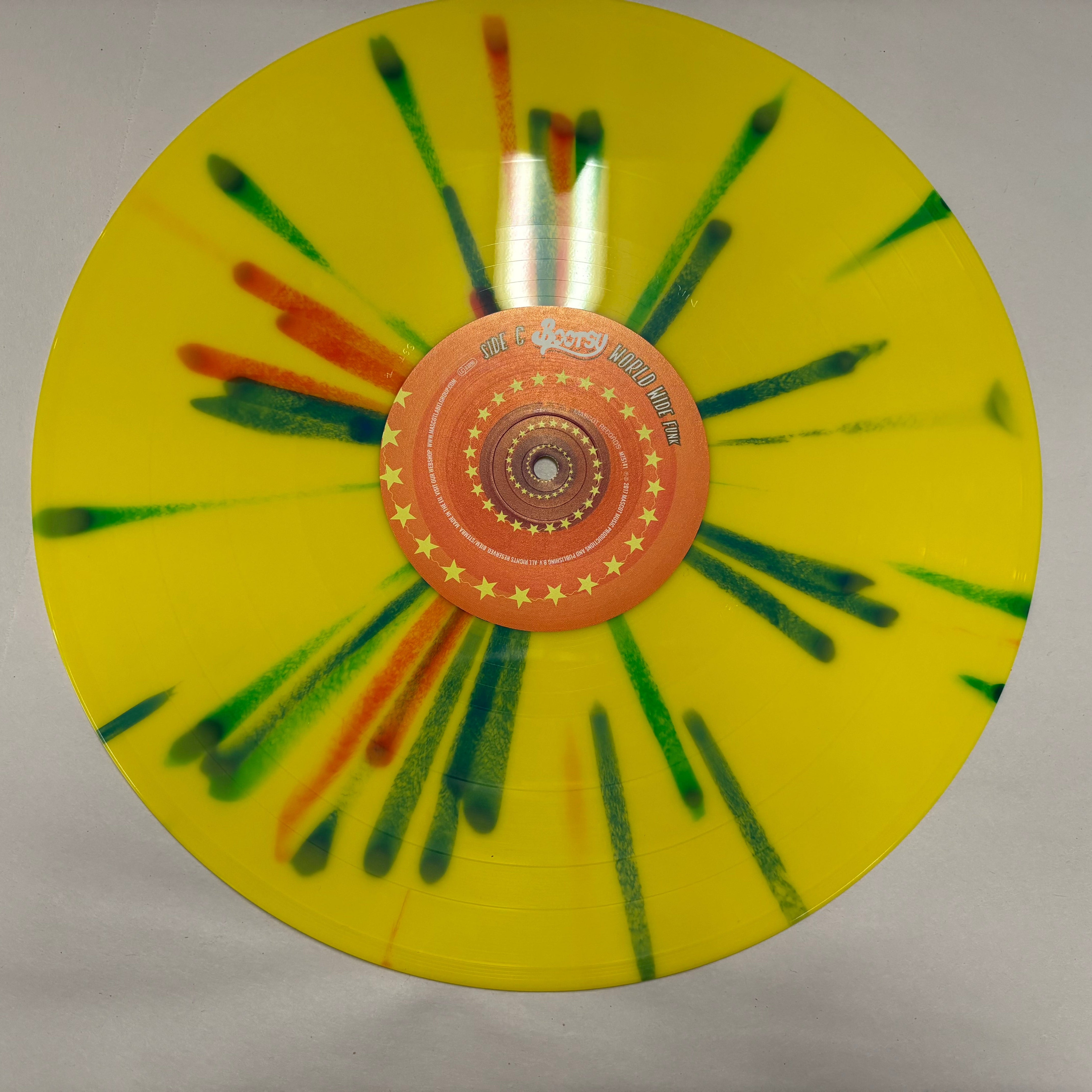 Bootsy Collins autographed vinyl lp