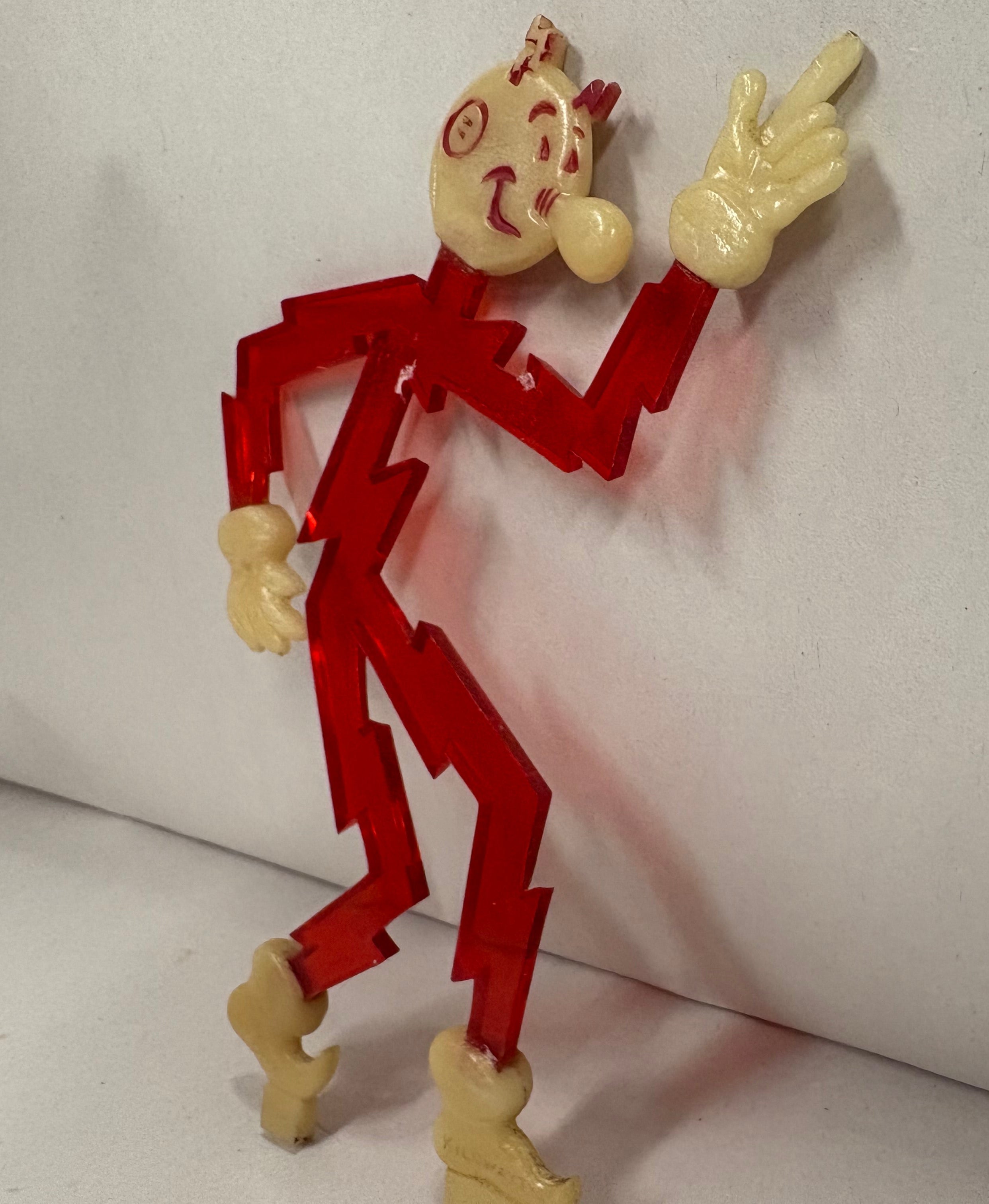 Reddy Killowatt plastic figurine 1930s