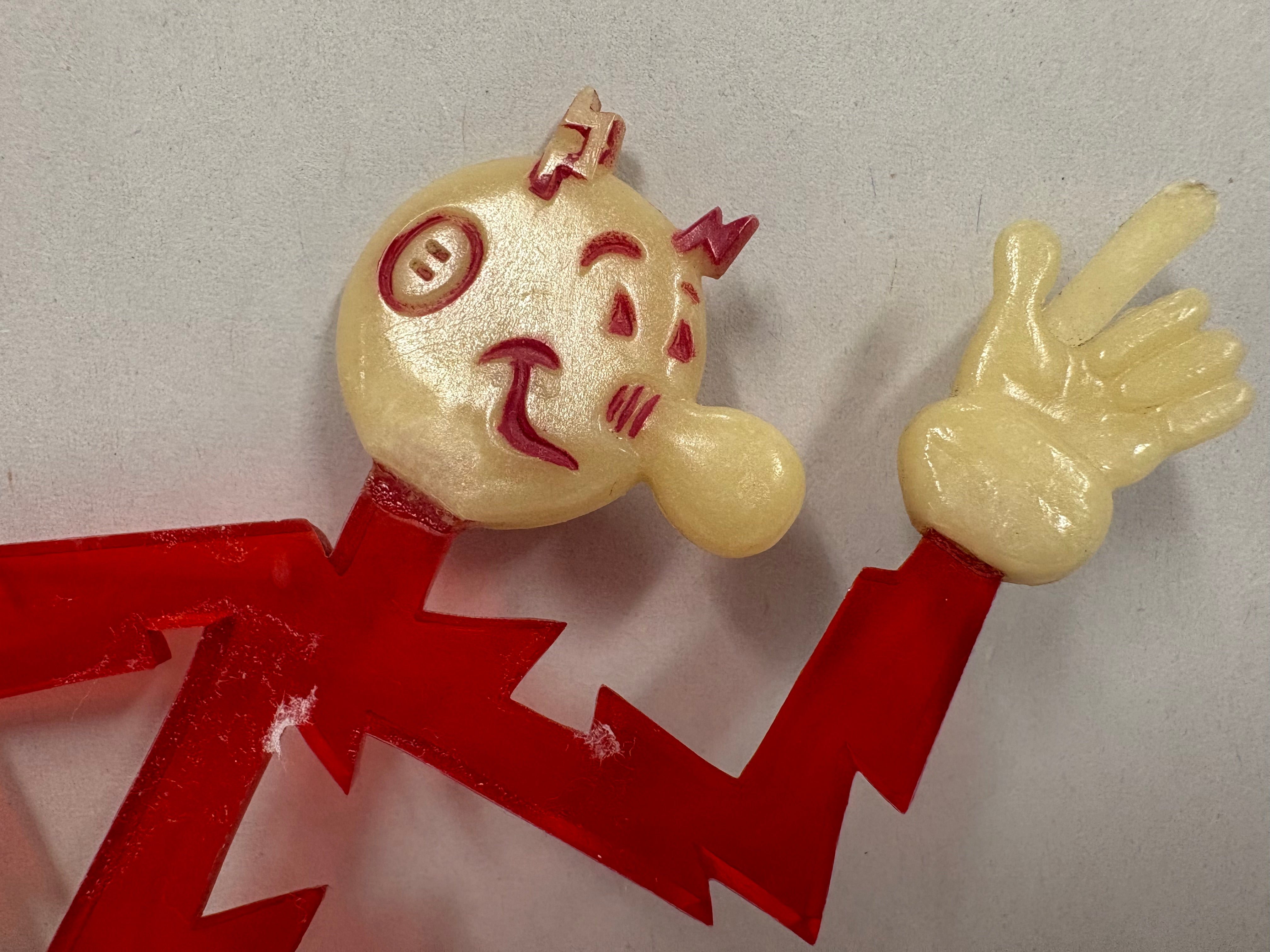 Reddy Killowatt plastic figurine 1930s