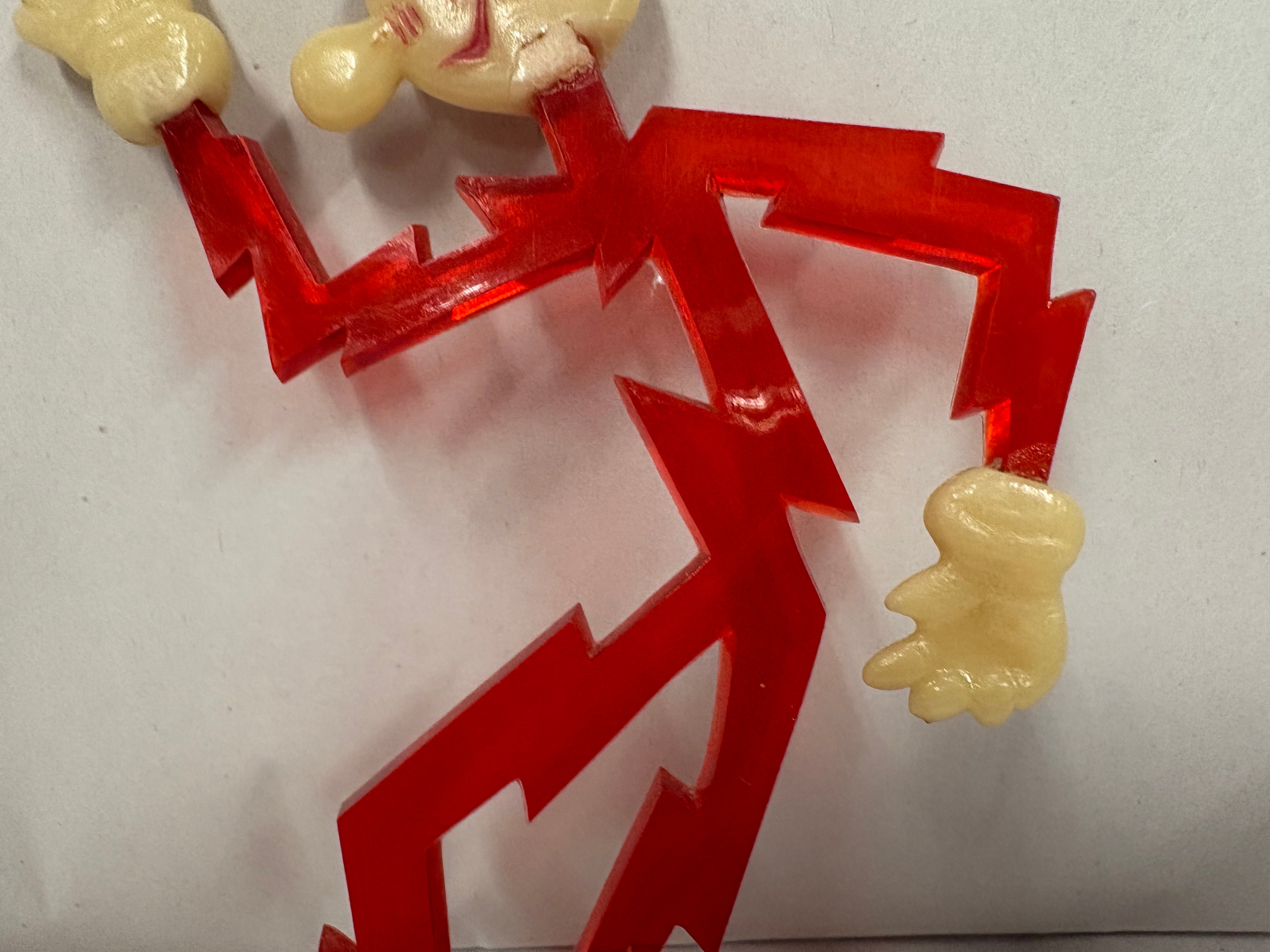 Reddy Killowatt plastic figurine 1930s