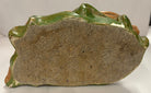 Chalkware semi nude woman trinket holder
