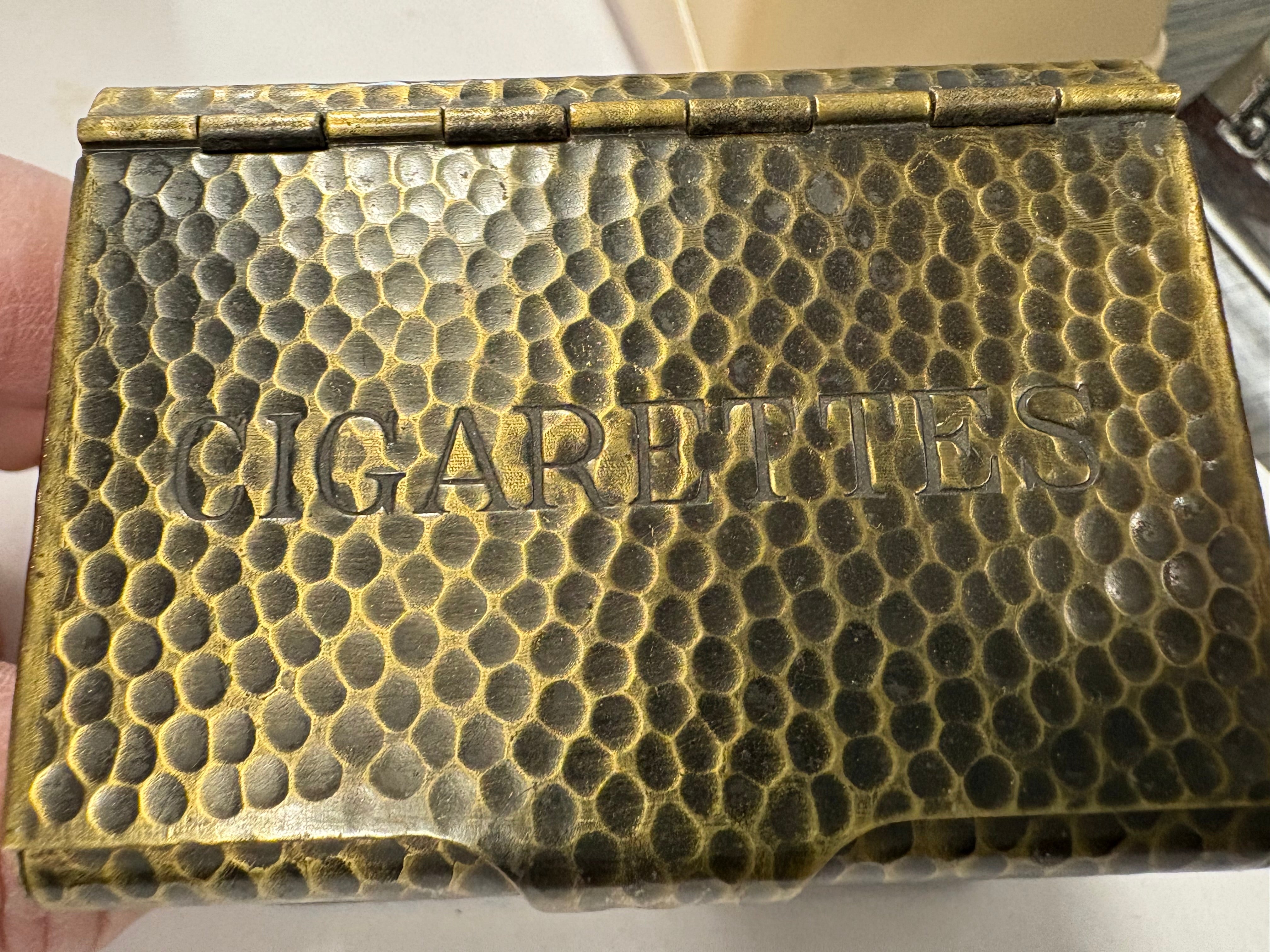 Native American Dartmouth Cigarette dispenser 