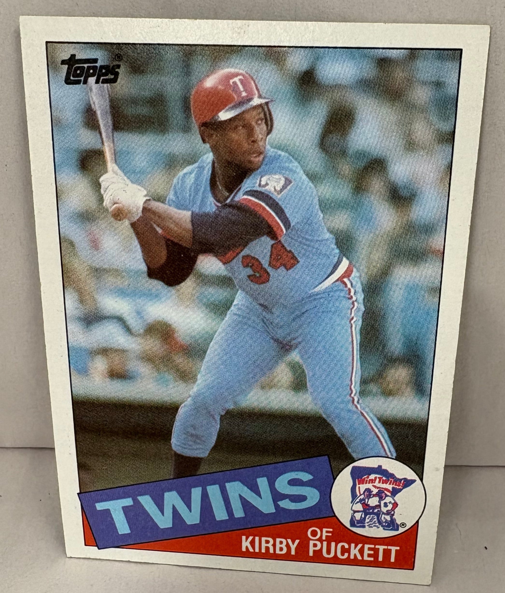 Kirby Puckett Rookie Baseball Card