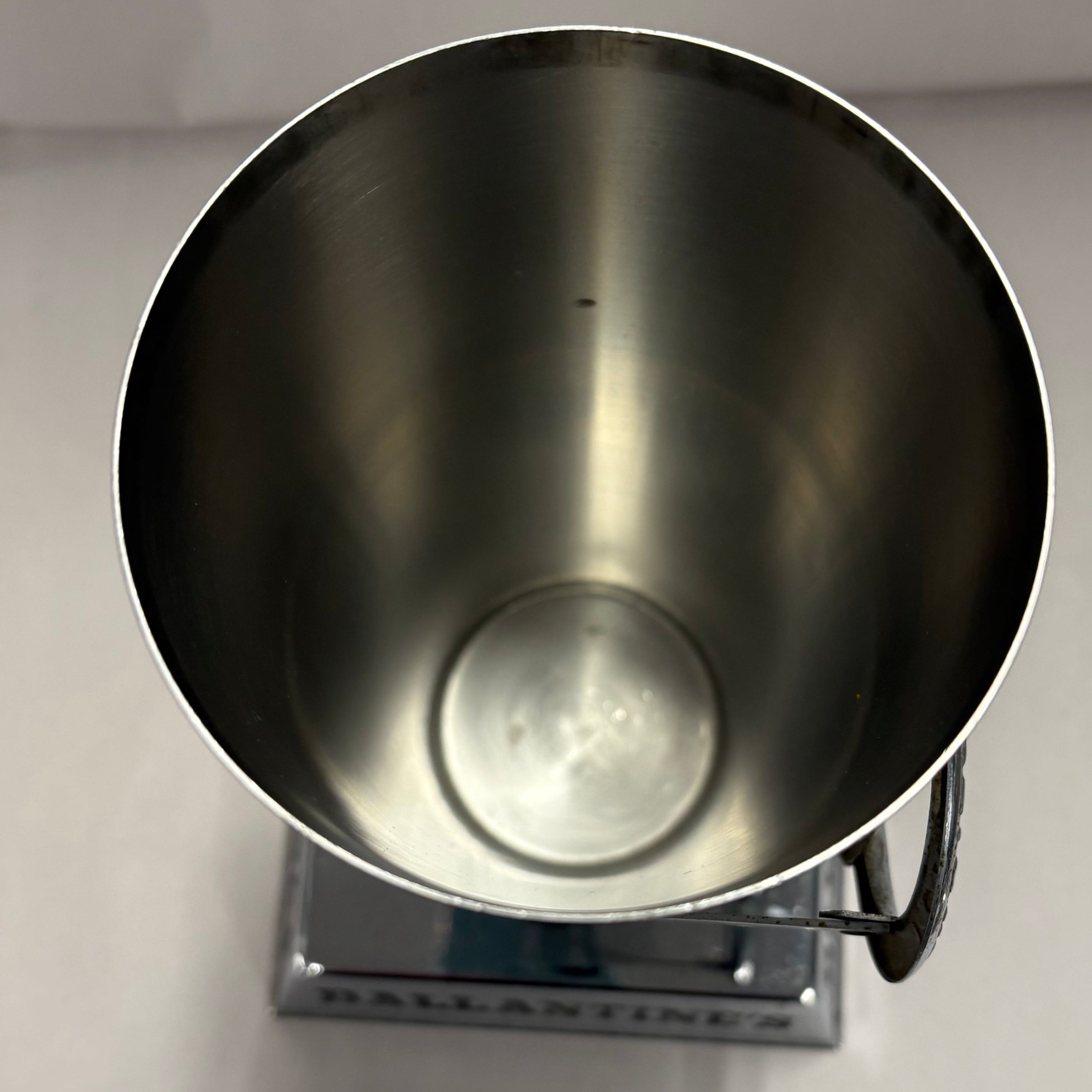 Vintage Ballantine's Crome Martini Shaker