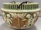 Vintage Roseville Donatello pot with Cherubs