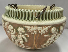Vintage Roseville Donatello pot with Cherubs
