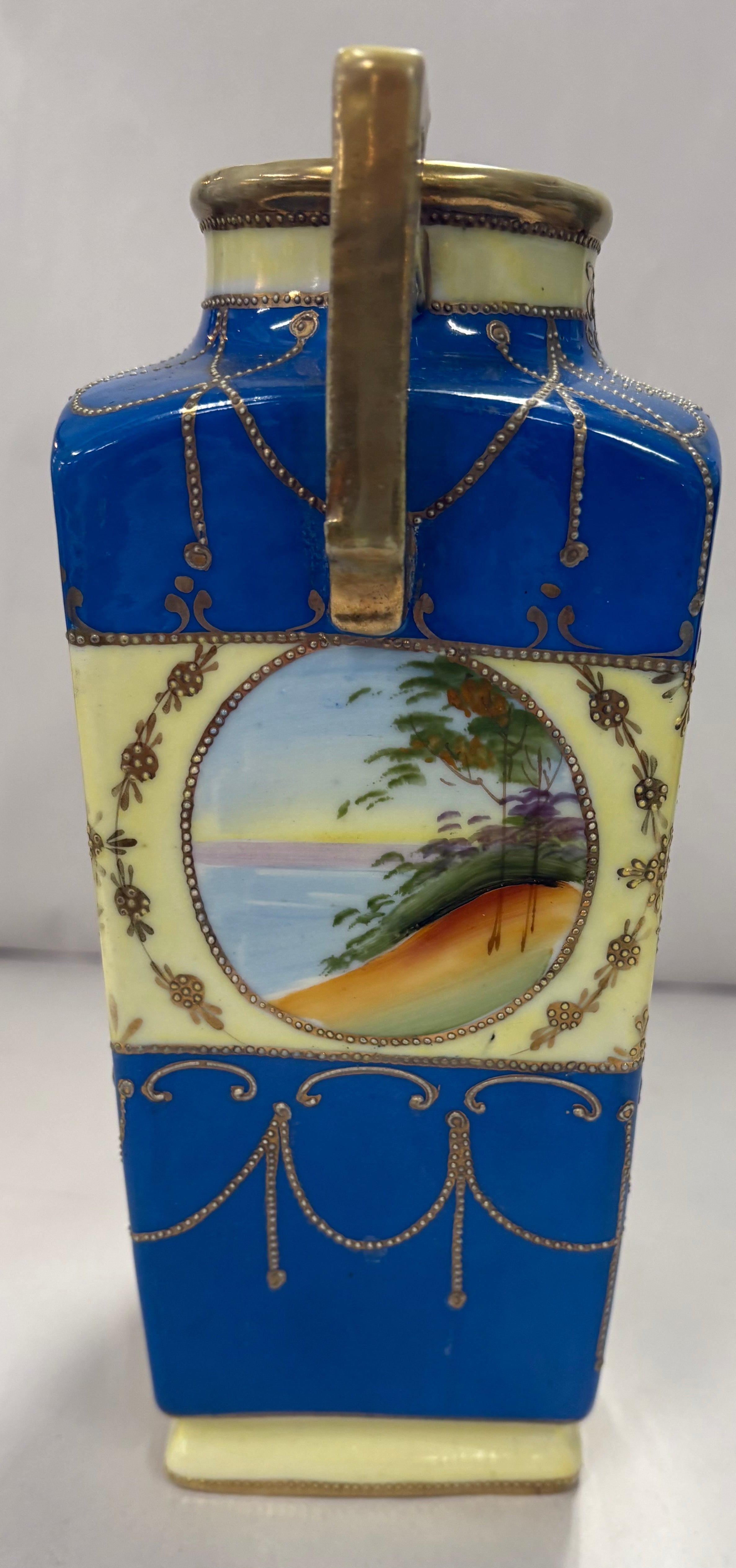 Hand Painted Nippon Vase 