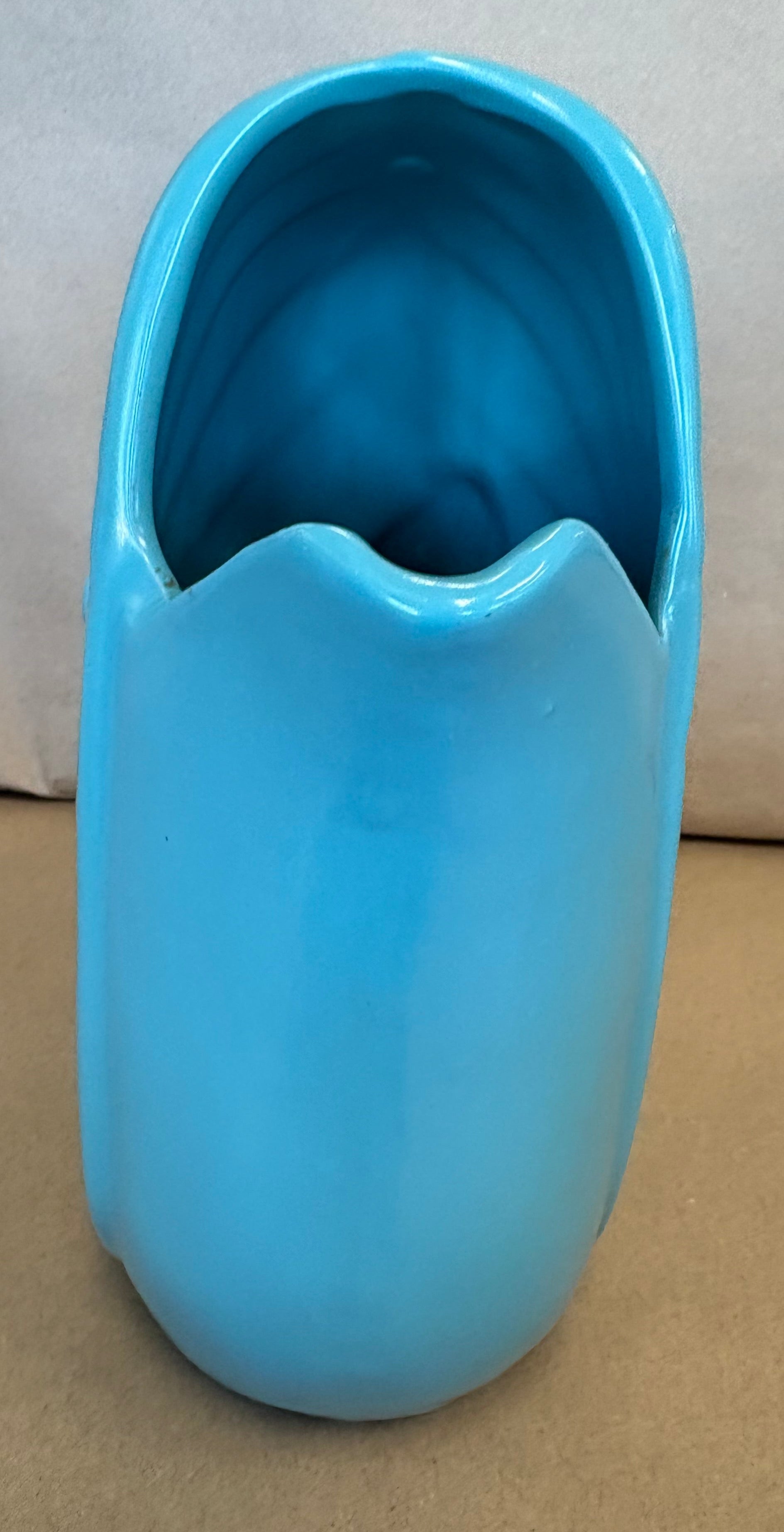 tourquoise ceramic whale gorgle pitcher