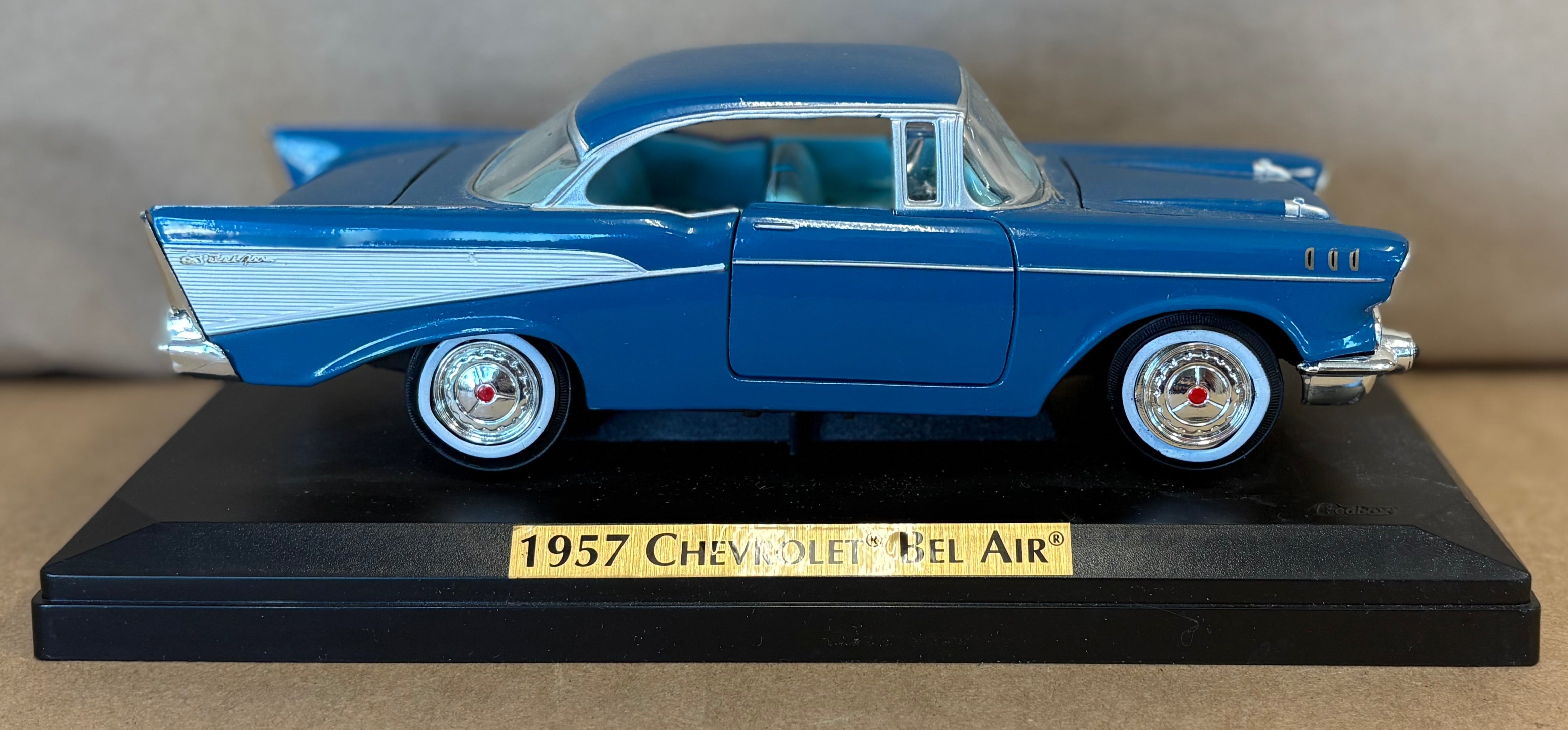 1957 Chevrolet Bel Air Redbox model car