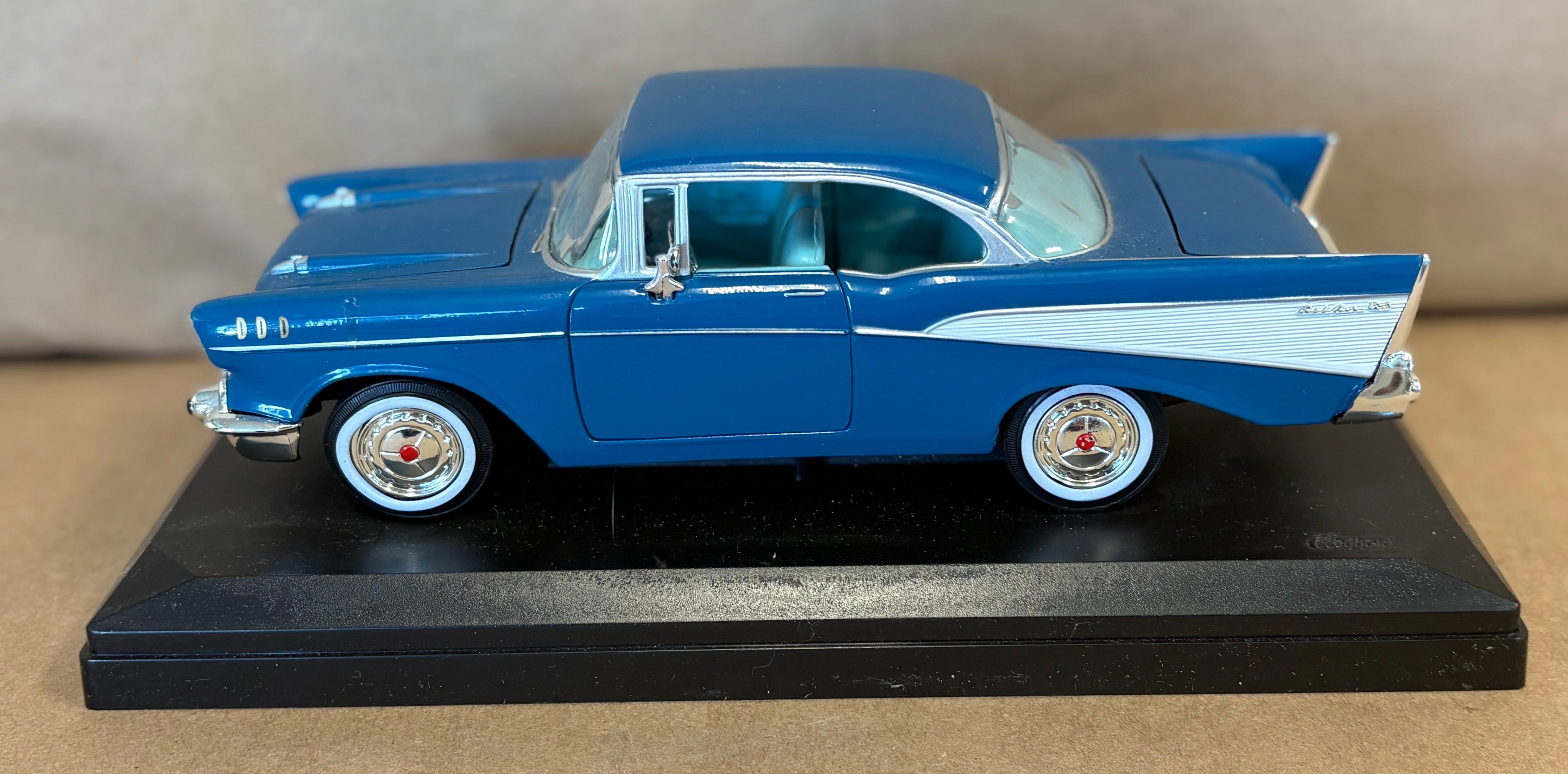 1957 Chevrolet Bel Air Redbox model car