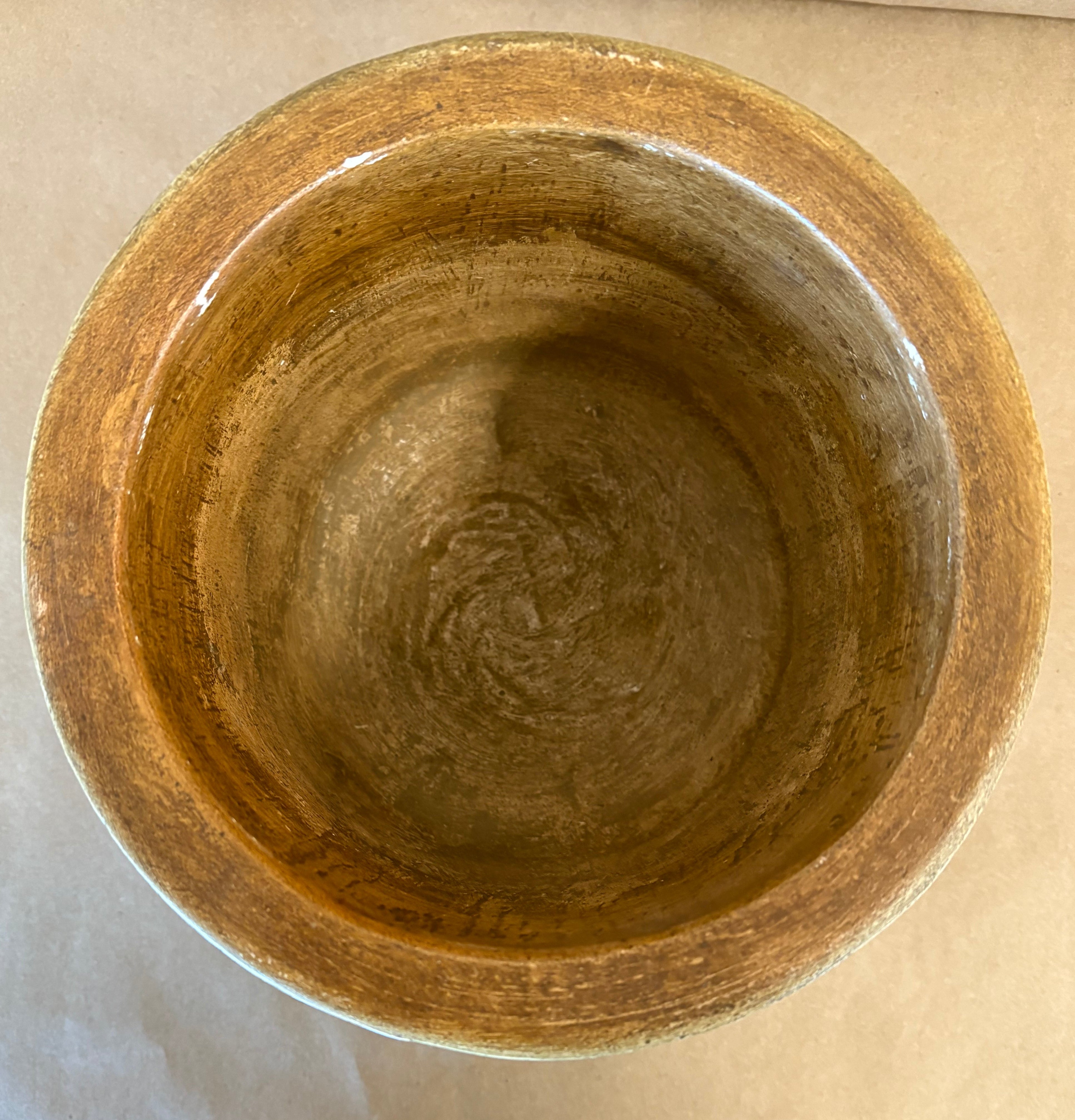 Vintage stoneware Tobacco Jar with Mermaids and Mermen