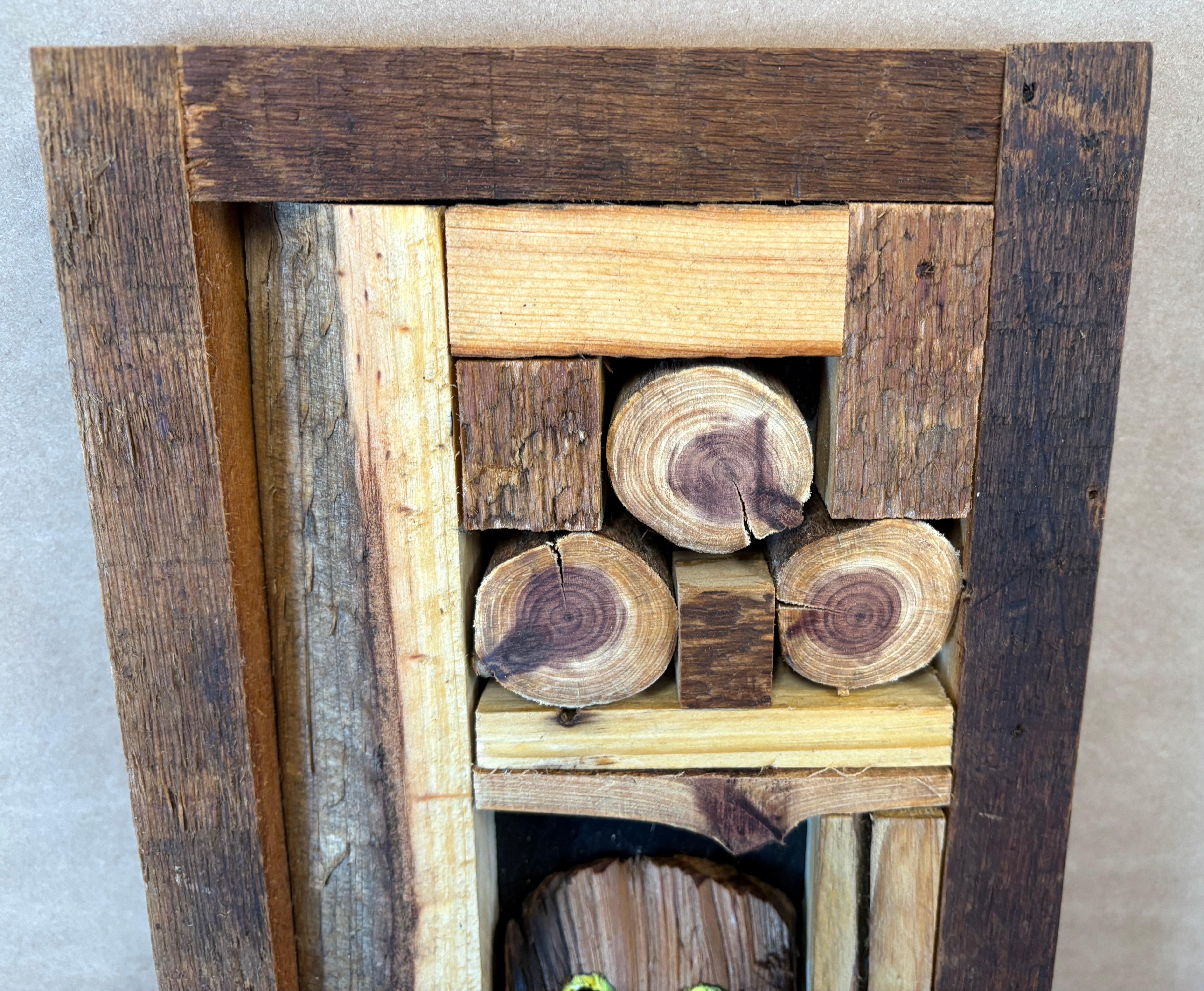 Reclaimed wood Owl Wall Hanging by John Parke