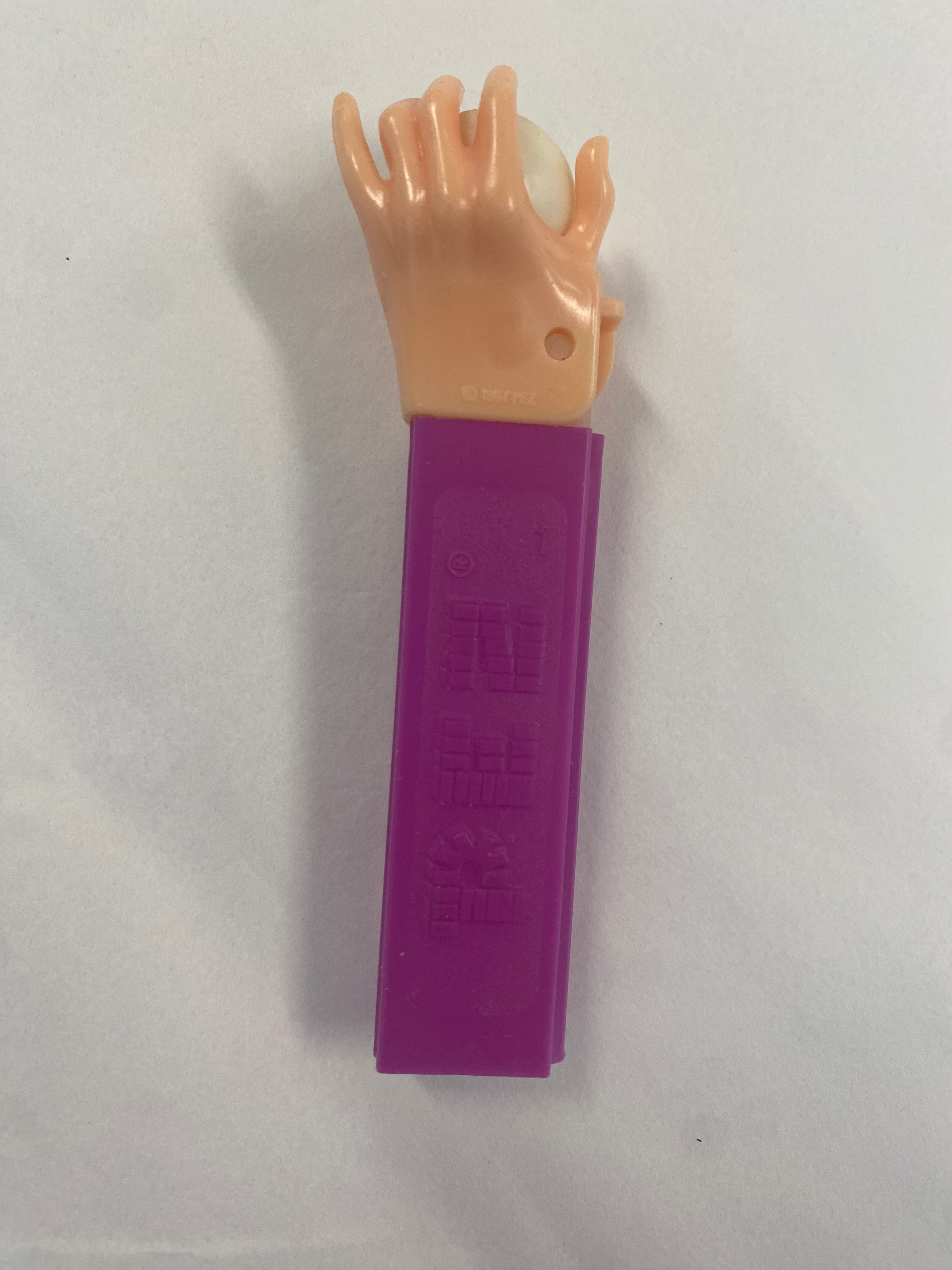 pez dispenser, pez candy, vintage, collectible, psychedelic eyeball