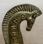 Vintage Bronze Etruscan Prancing Horse 