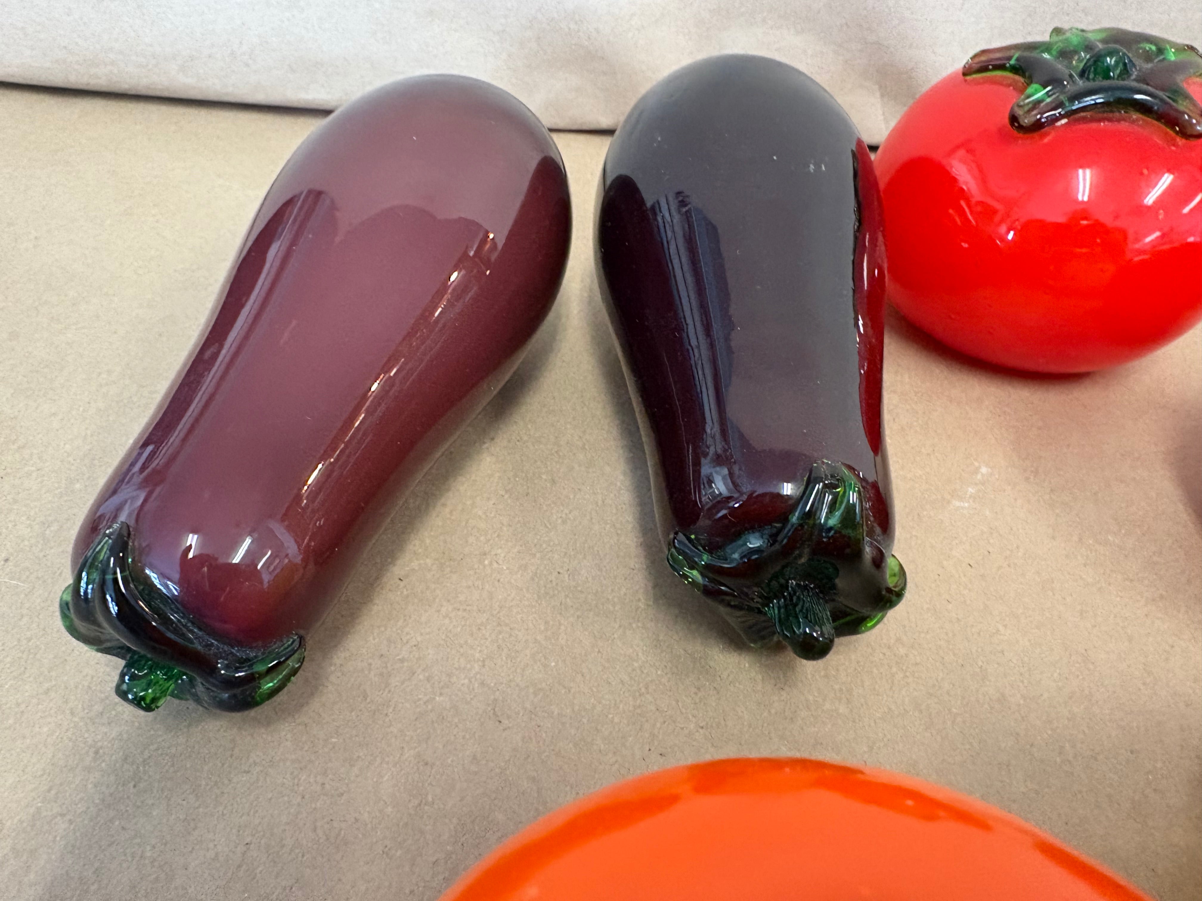 Vintage Glass Fruit