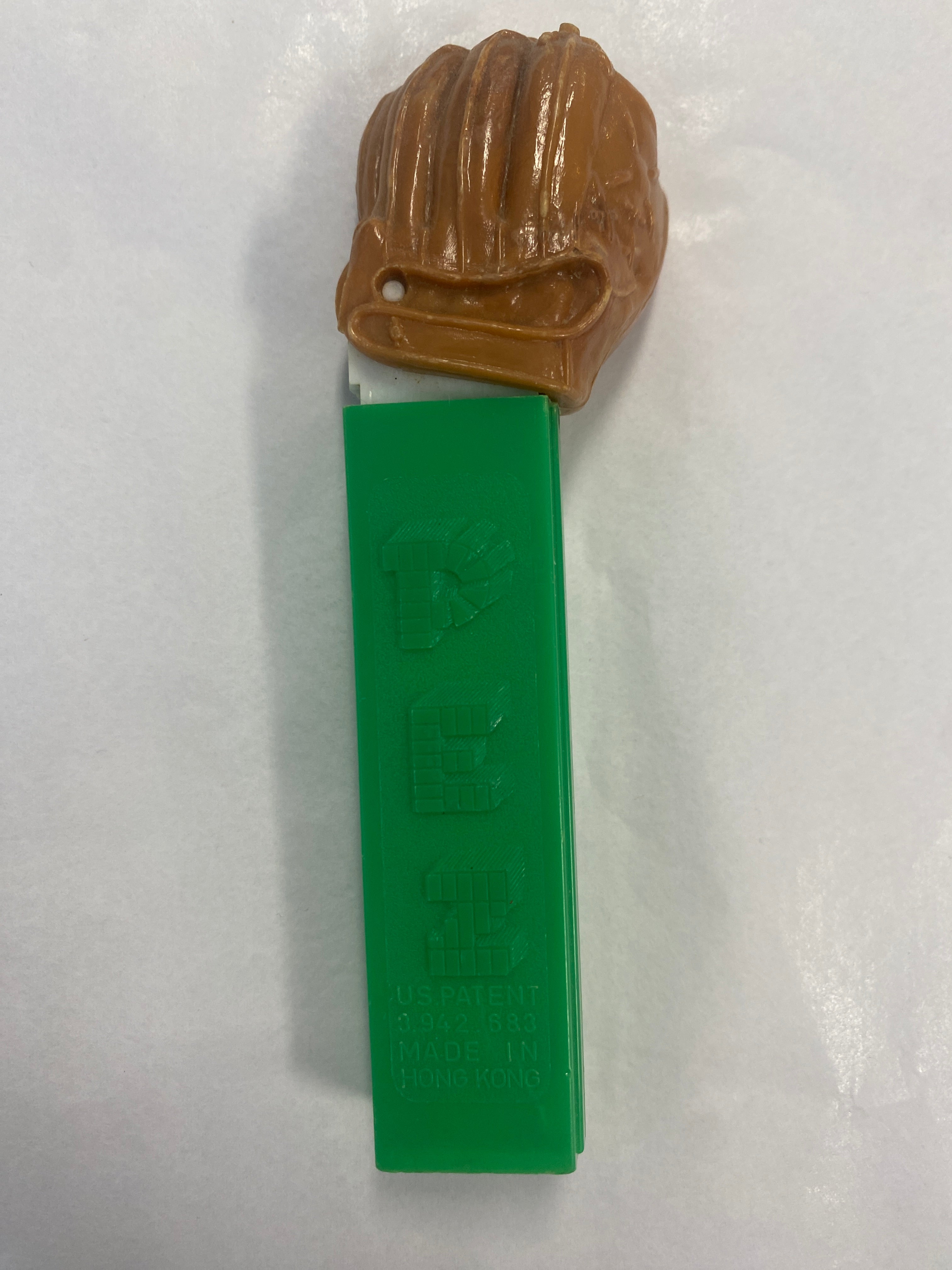 Pez dispenser, pez candy, vintage, collectible, baseball glove and ball