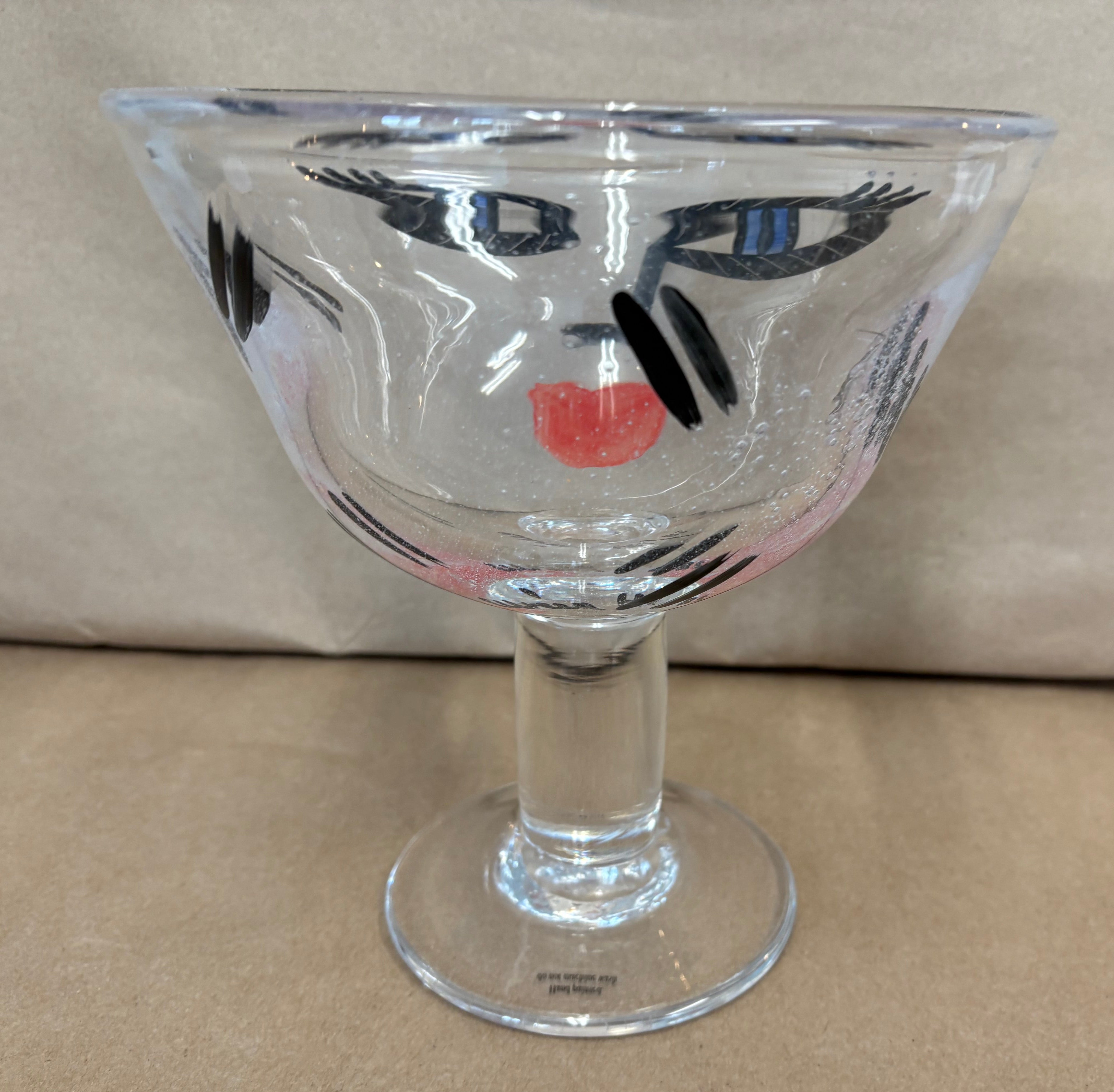 Kosta Boda bowl, "Open minds", clear glass