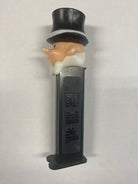 pez, pez dispenser, pez candy, collectible, vintage , groom, black and white