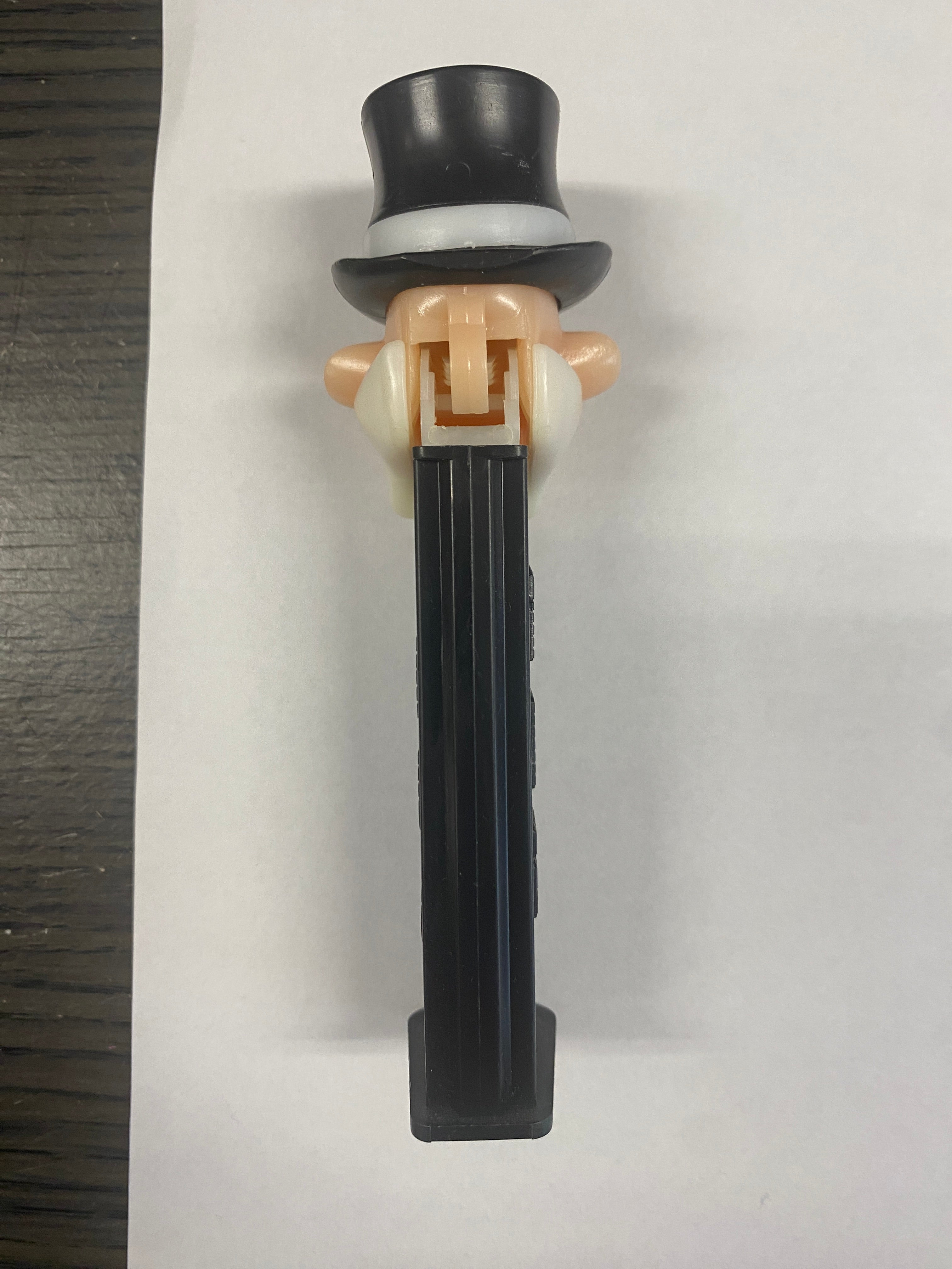 pez, pez dispenser, pez candy, collectible, vintage , groom, black and white