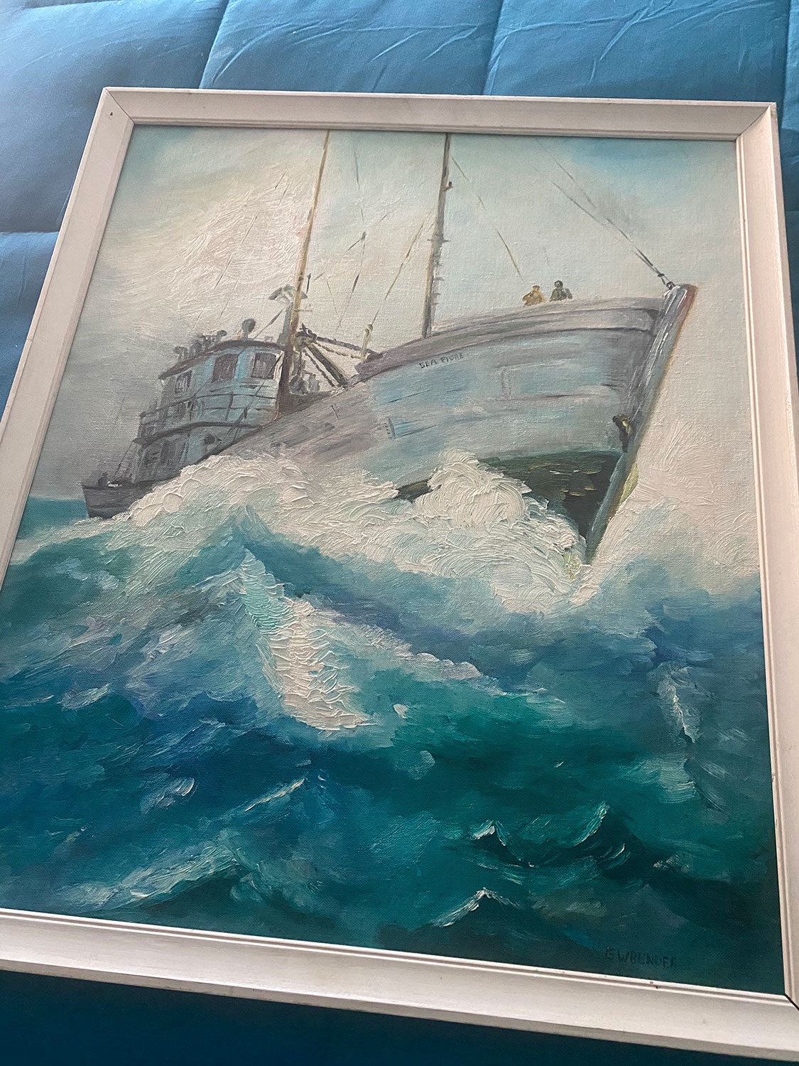 Sea Fiore Ship oil painting
