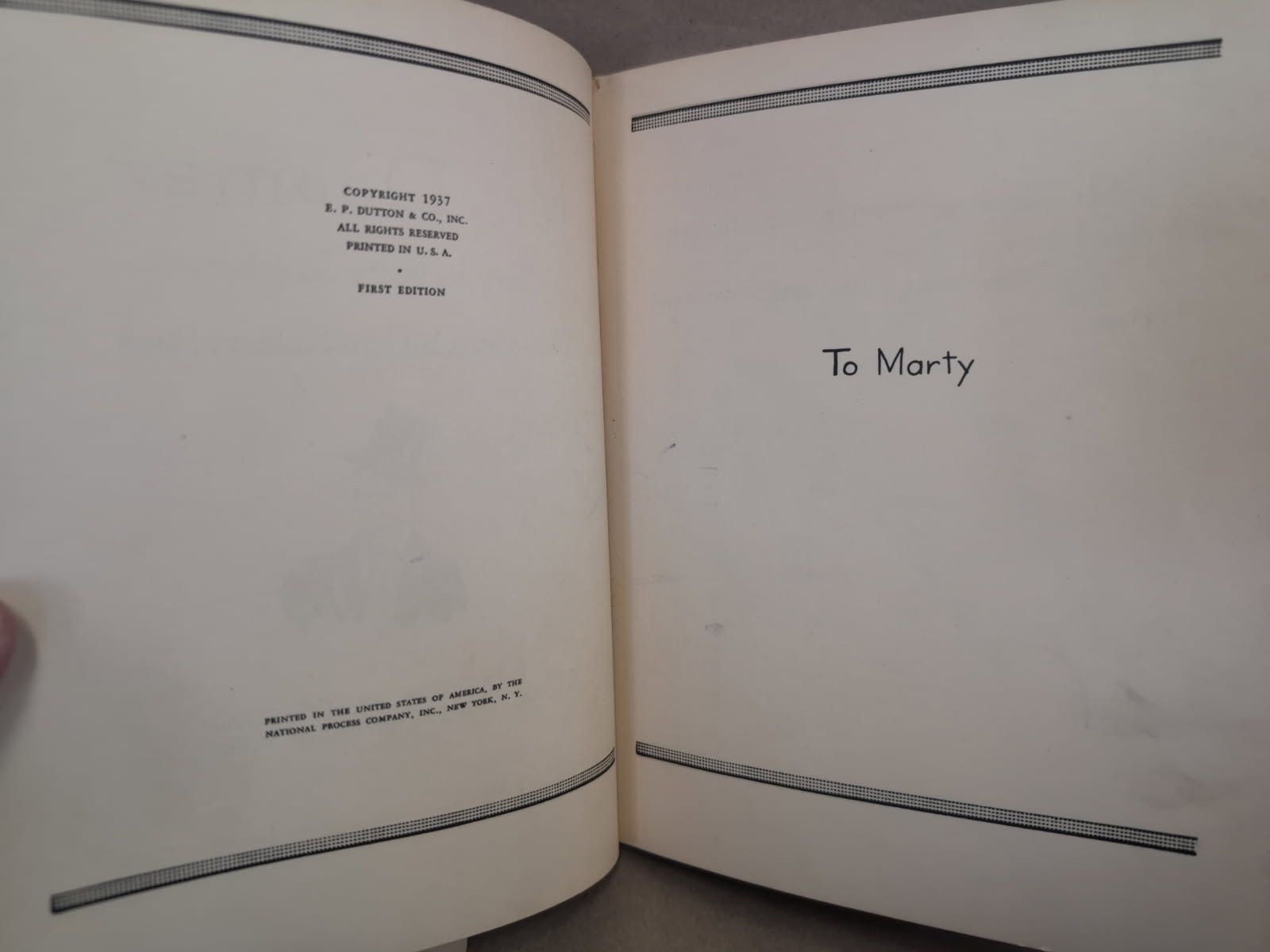 MR DOOMER
DOTTY SAULSBURY, ELAINE SAULSBURY HITCH