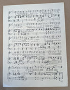 There'll be some changes made sheet music
